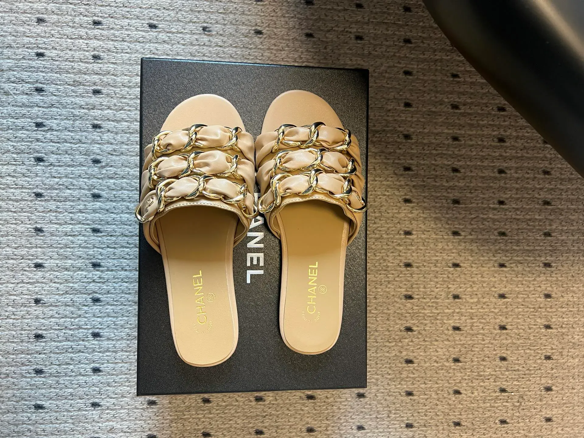 Шлепанцы Женские Chanel 1122373