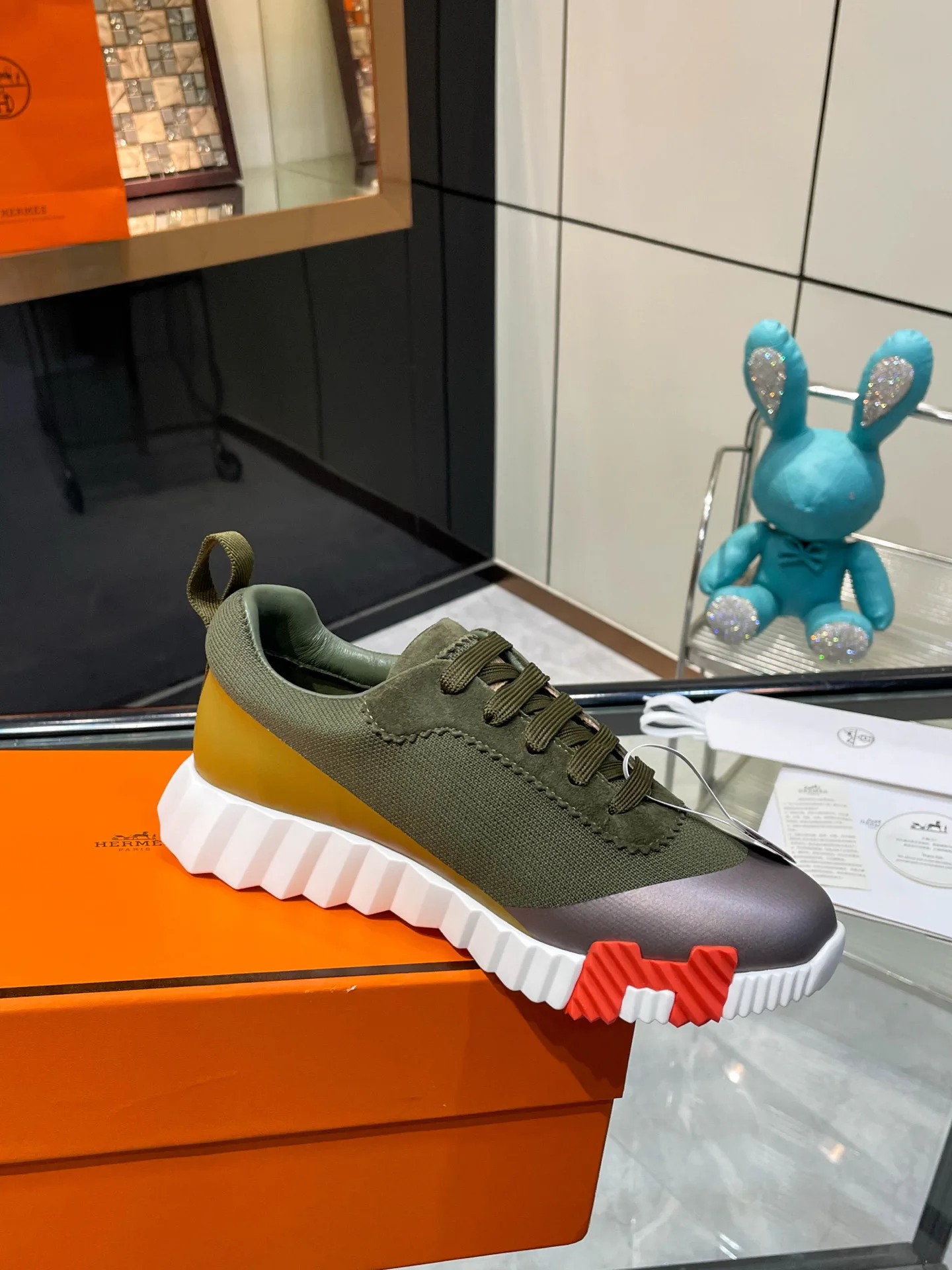 Кроссовки Женские Hermes 232542