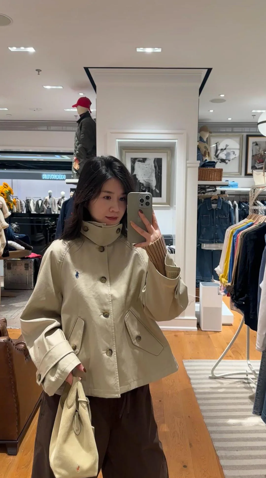 Тренчи Женские Ralph Lauren 5019263