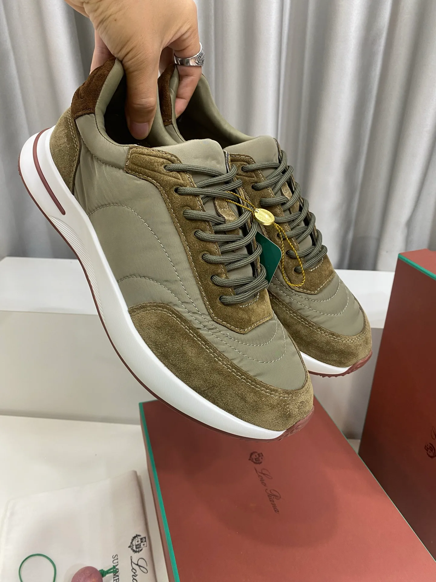 Кроссовки Мужские Loro Piana 17485930