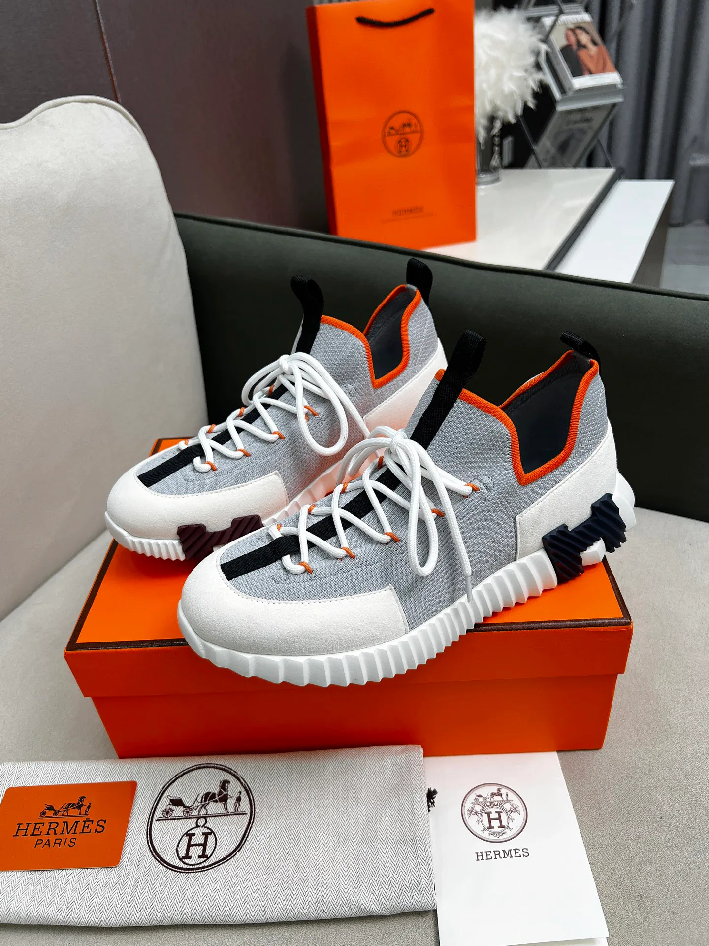 Кроссовки Женские Hermes 2628127
