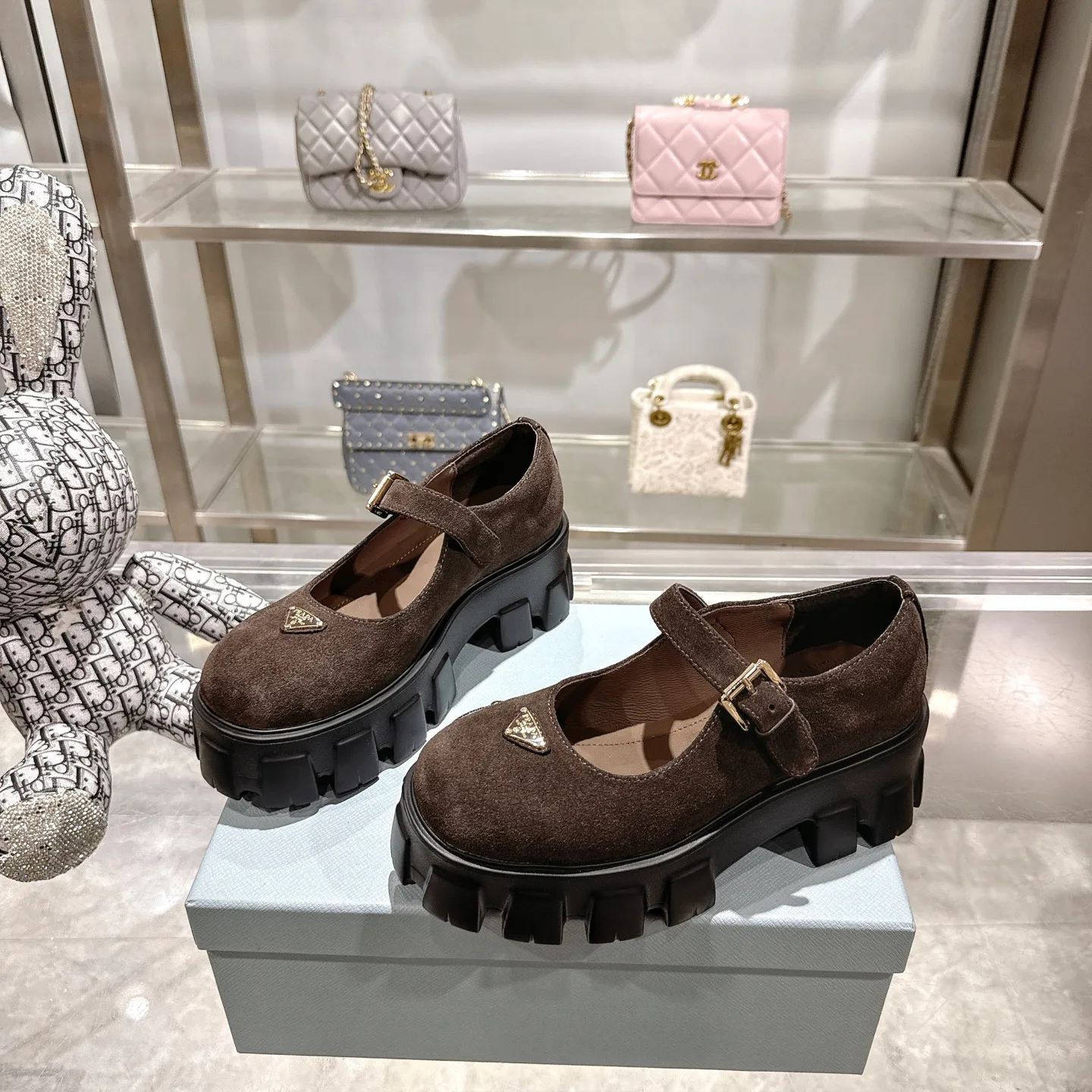 Лоферы И Мокасины Женские Prada 3542856