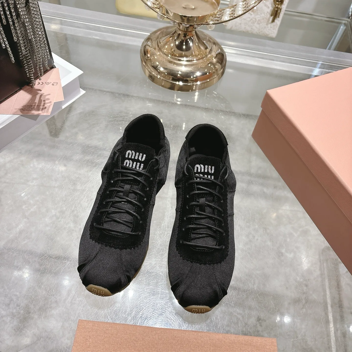 Кроссовки Женские Miu Miu 678540