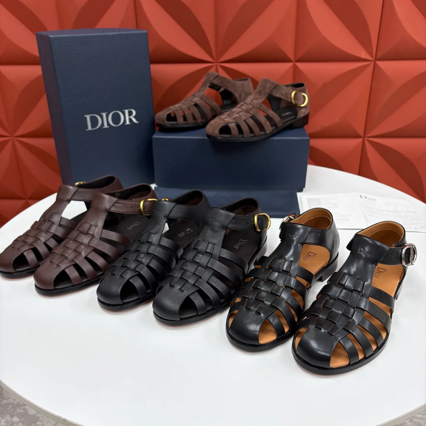 Сандалии Мужские Christian Dior 17579066