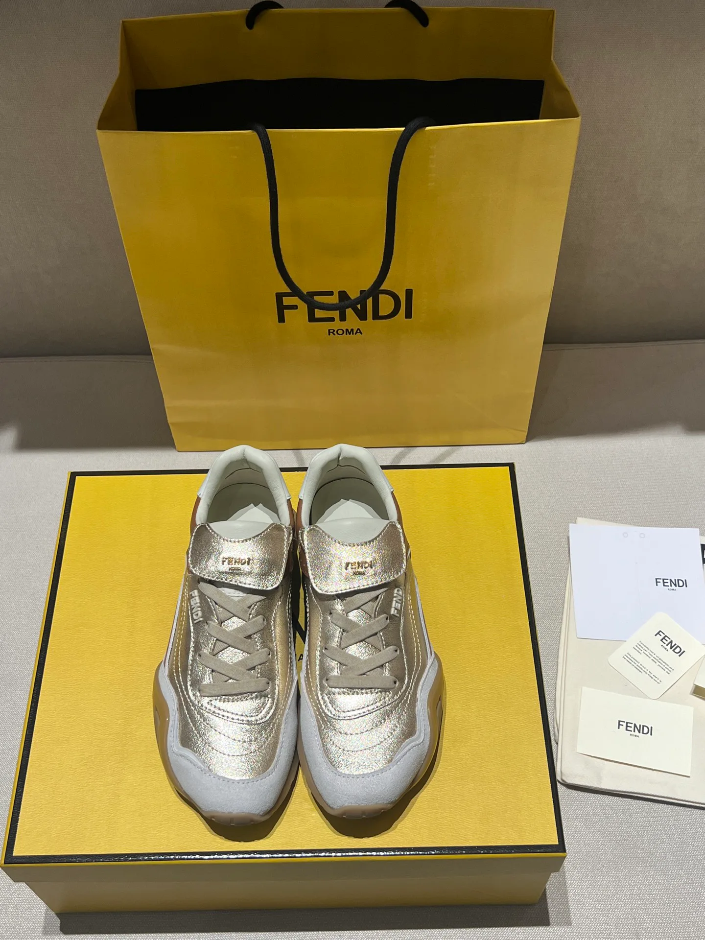Кроссовки Женские Fendi 1469133