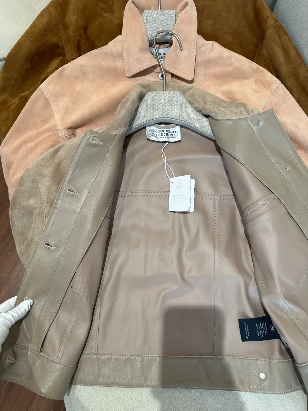 Кожаные Куртки И Дублёнки Женские Brunello Cucinelli 19045946