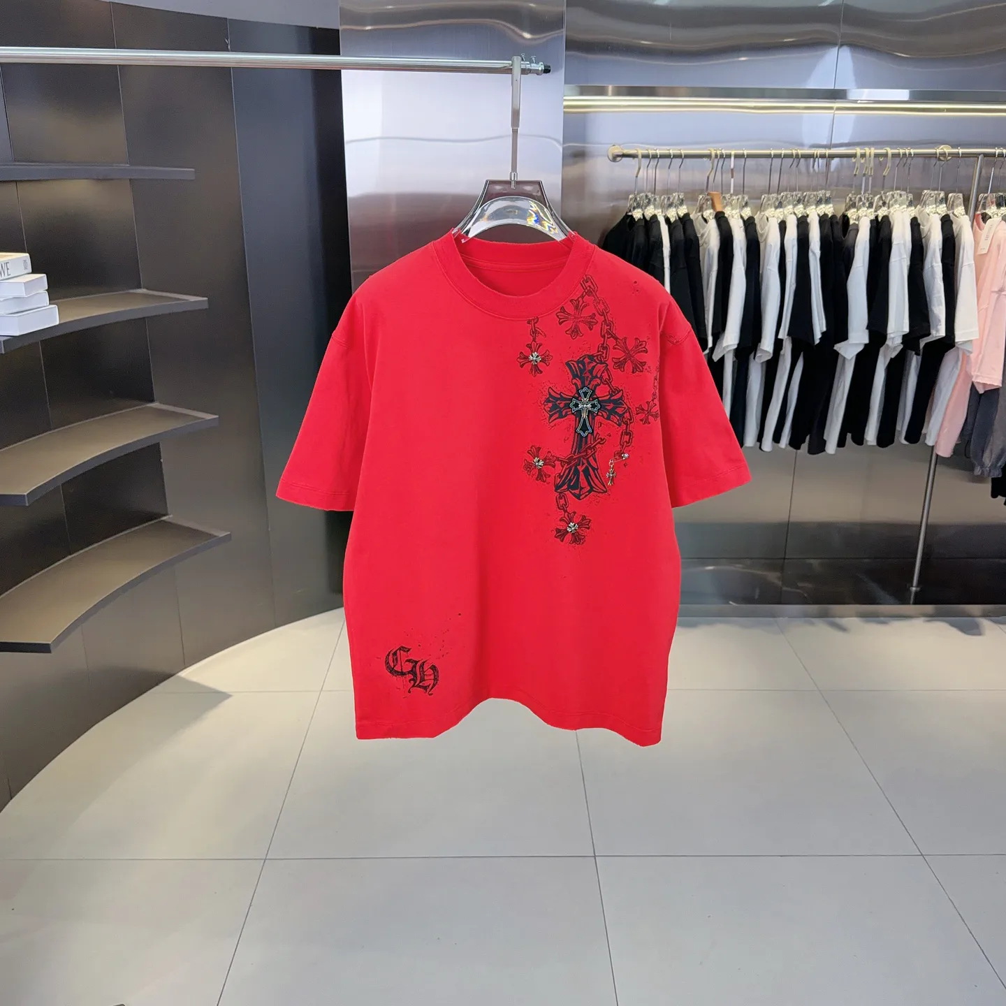 Футболки Мужские Chrome Hearts 2280848