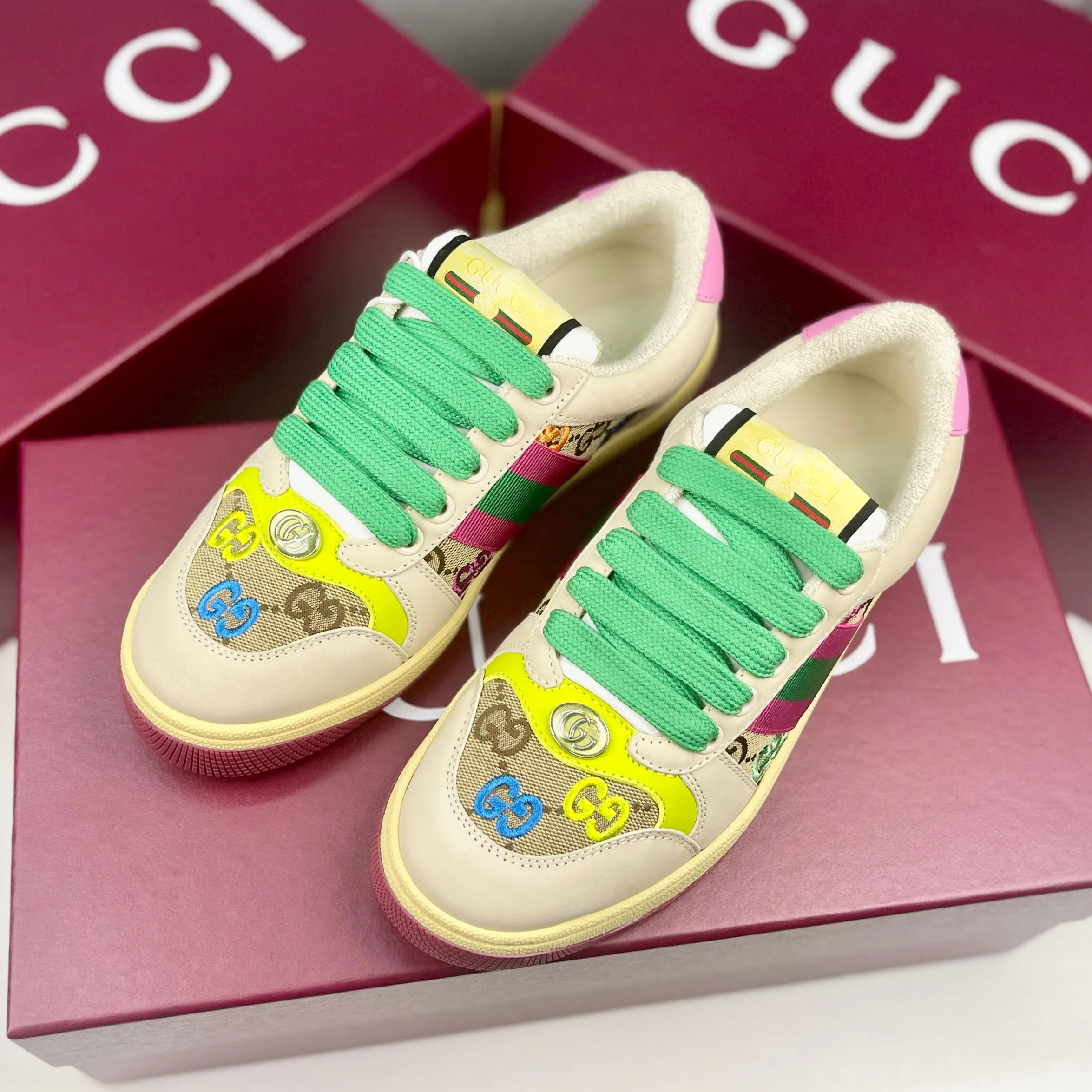 Кроссовки Женские Gucci 425292