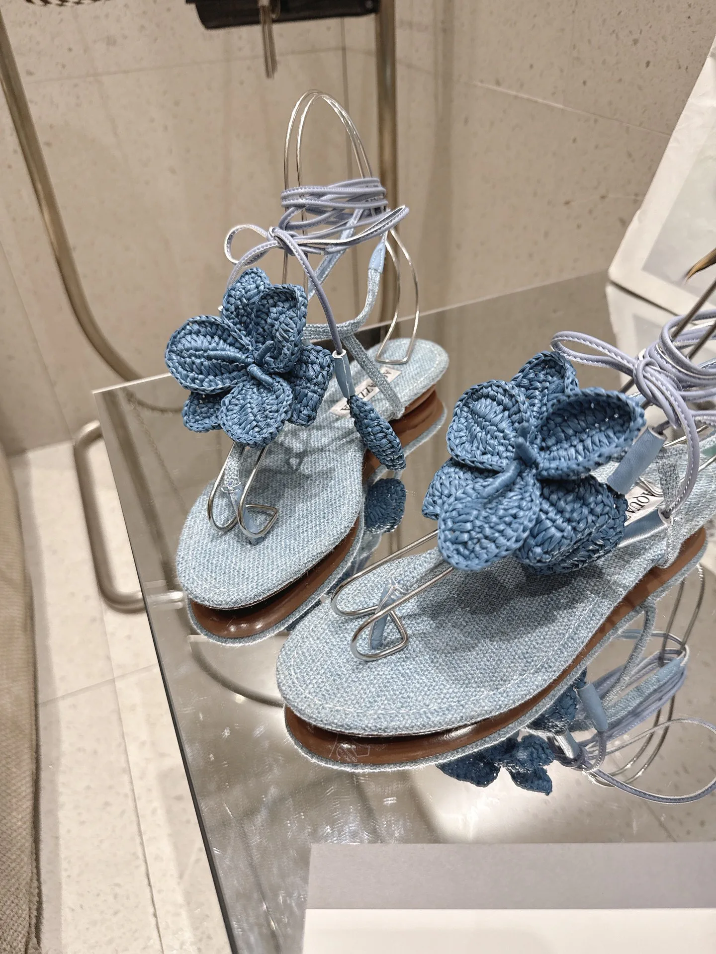 Босоножки Женские Aquazzura 17524764