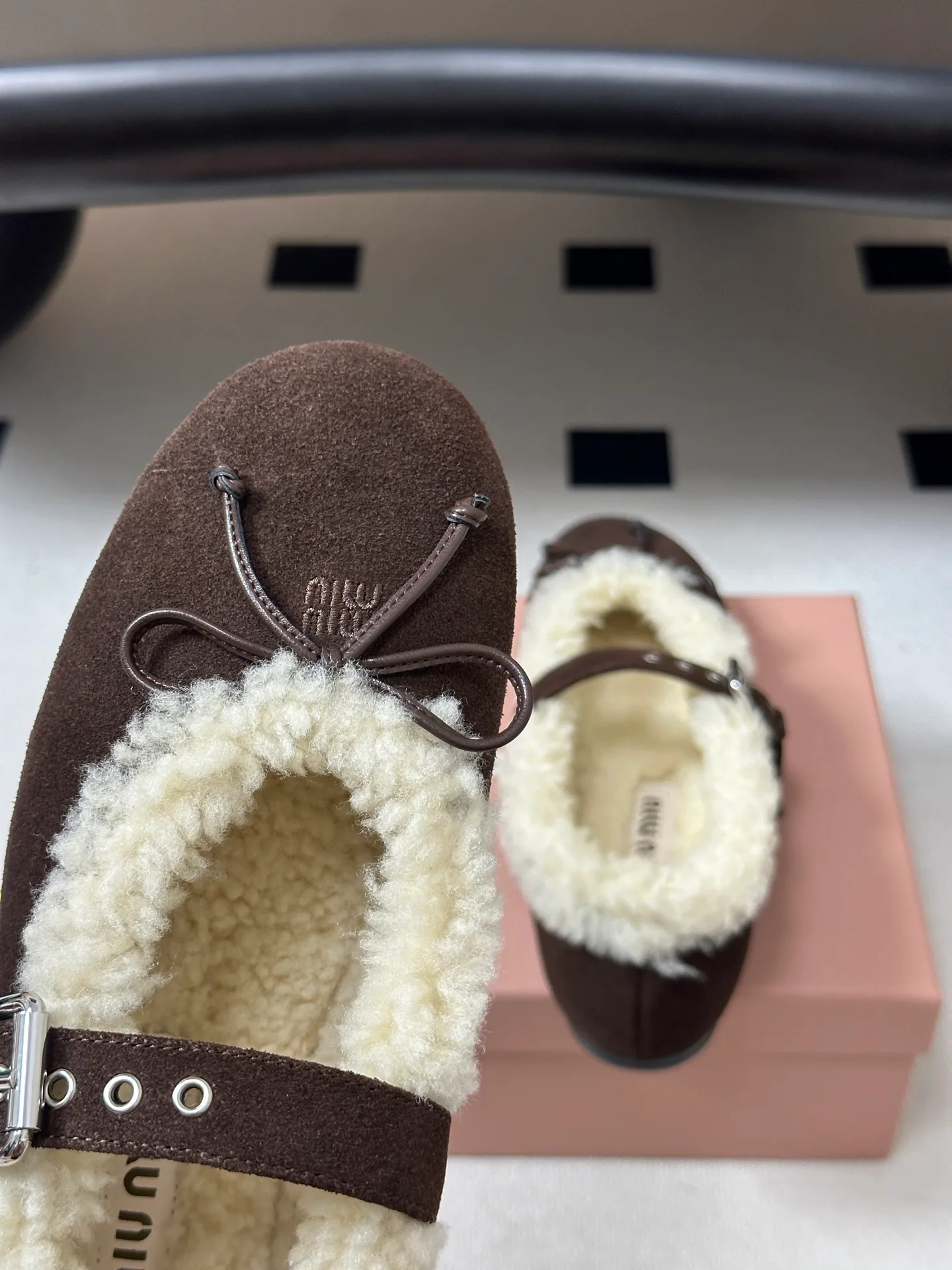 Балетки Женские Miu Miu 18041524