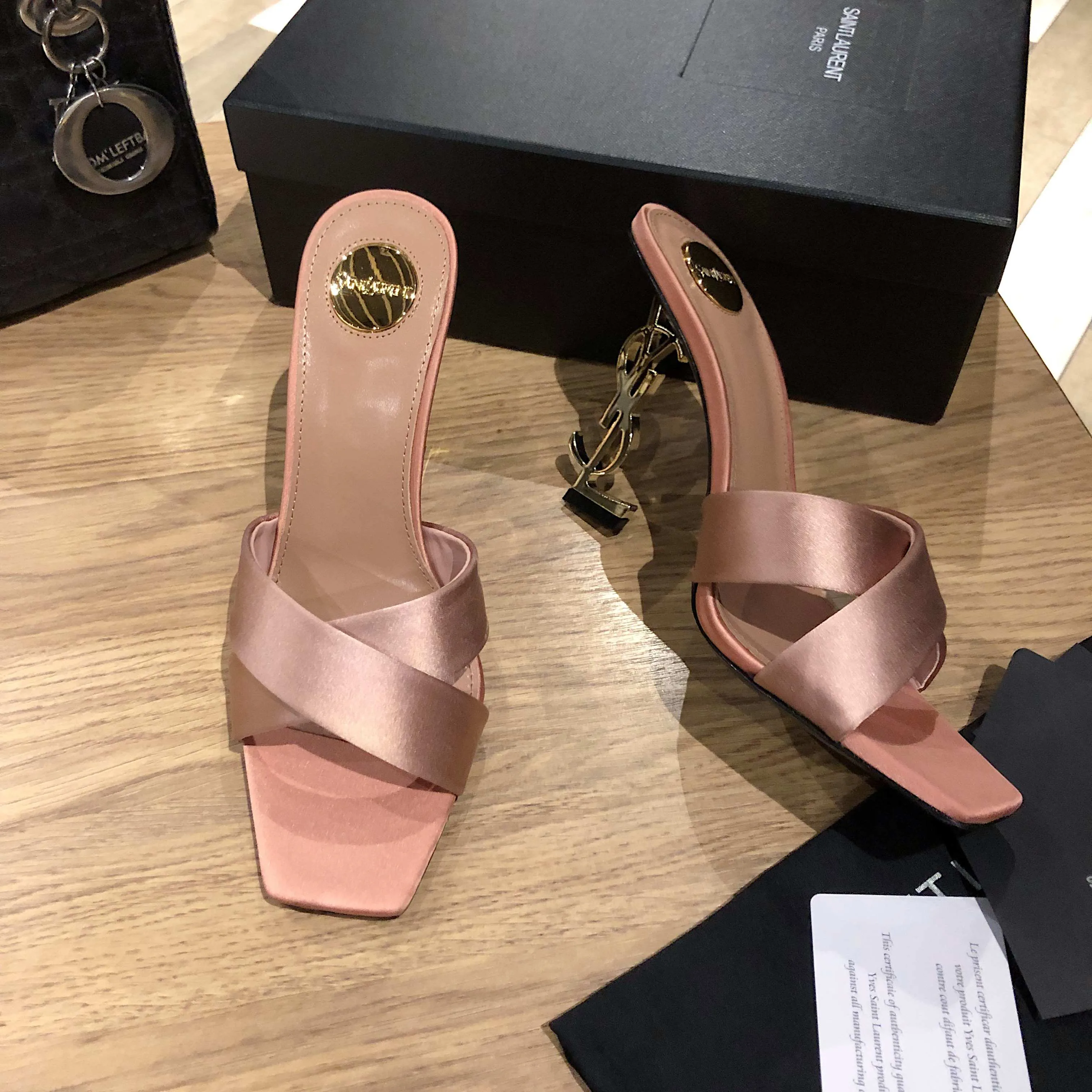 Босоножки Женские Saint Laurent 11220504