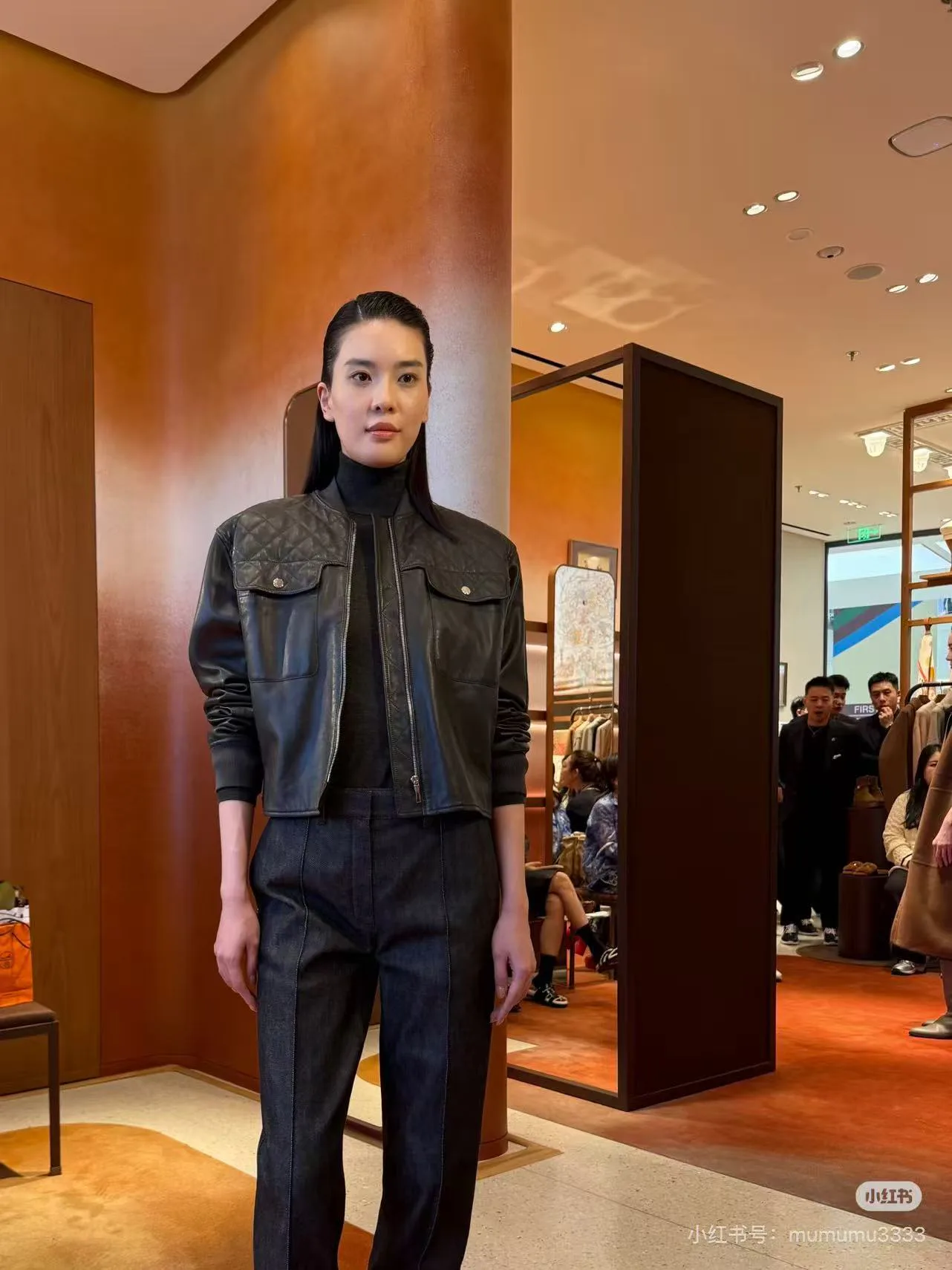 Кожаные Куртки И Дублёнки Женские Hermes 19181893