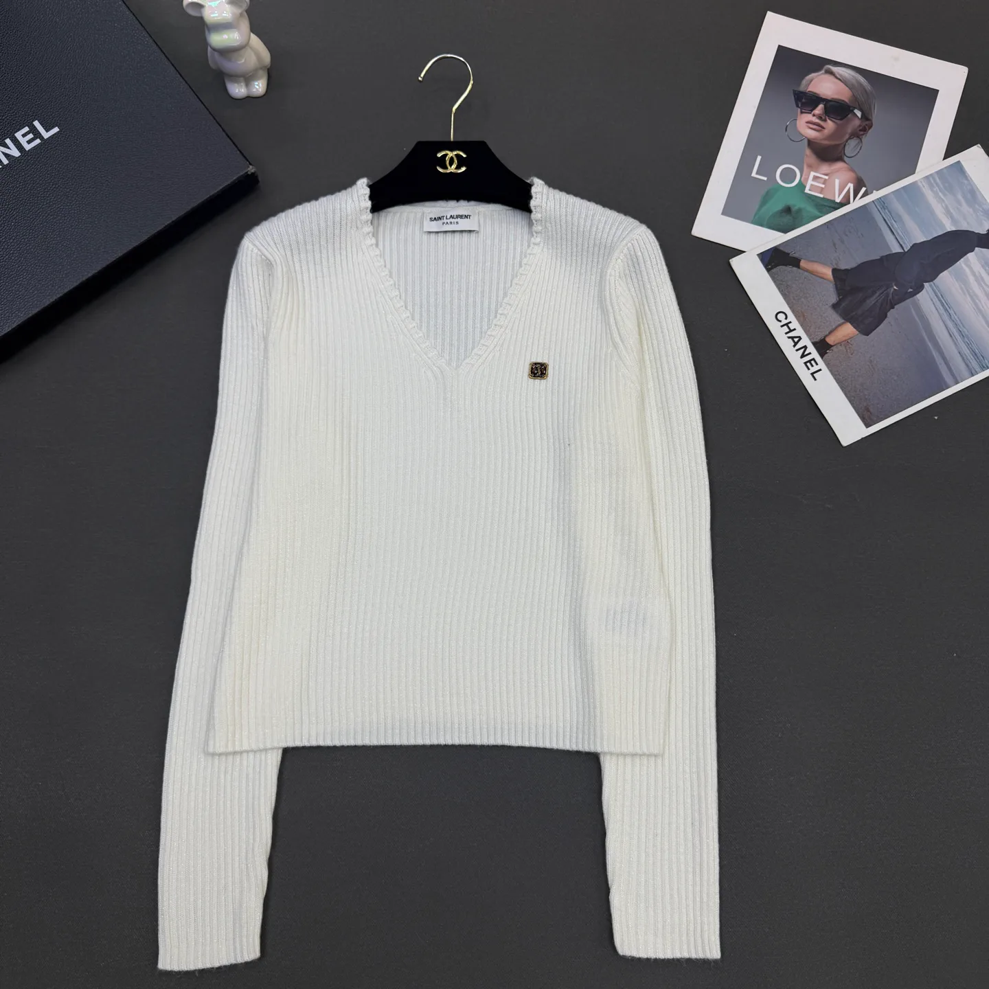 Джемперы И Свитеры Женские Saint Laurent 17954267