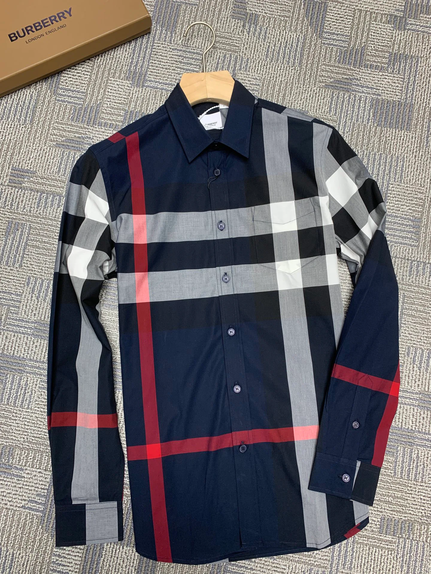 Рубашки Мужские Burberry 17967411