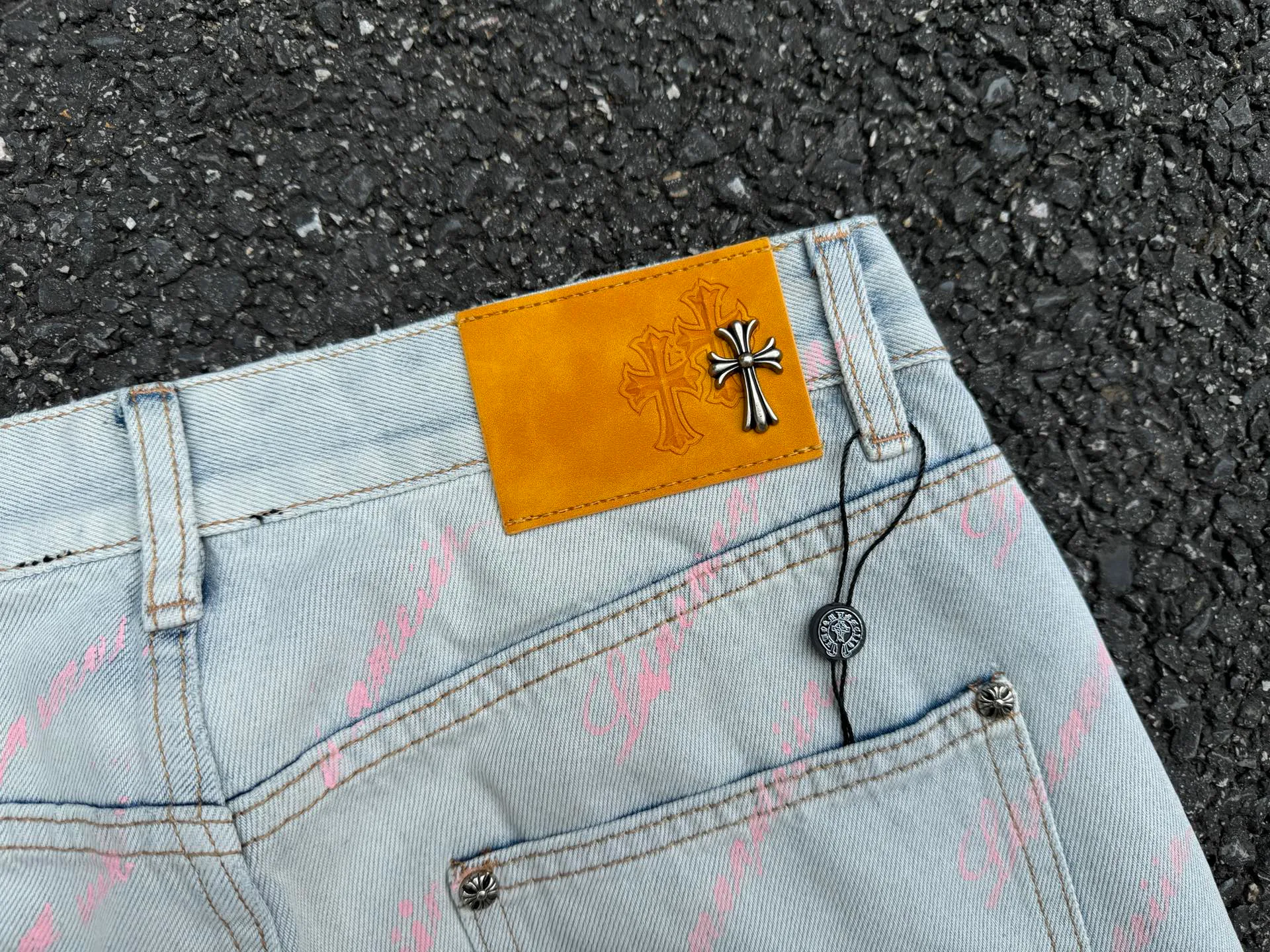 Джинсы Мужские Chrome Hearts 17489849