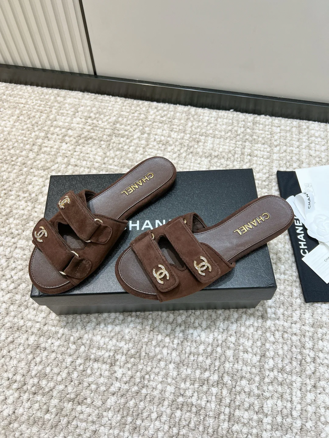 Шлепанцы Женские Chanel 15328866