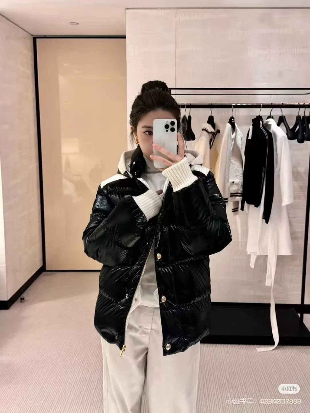 Куртки И Пуховики Женские Chanel 5258763