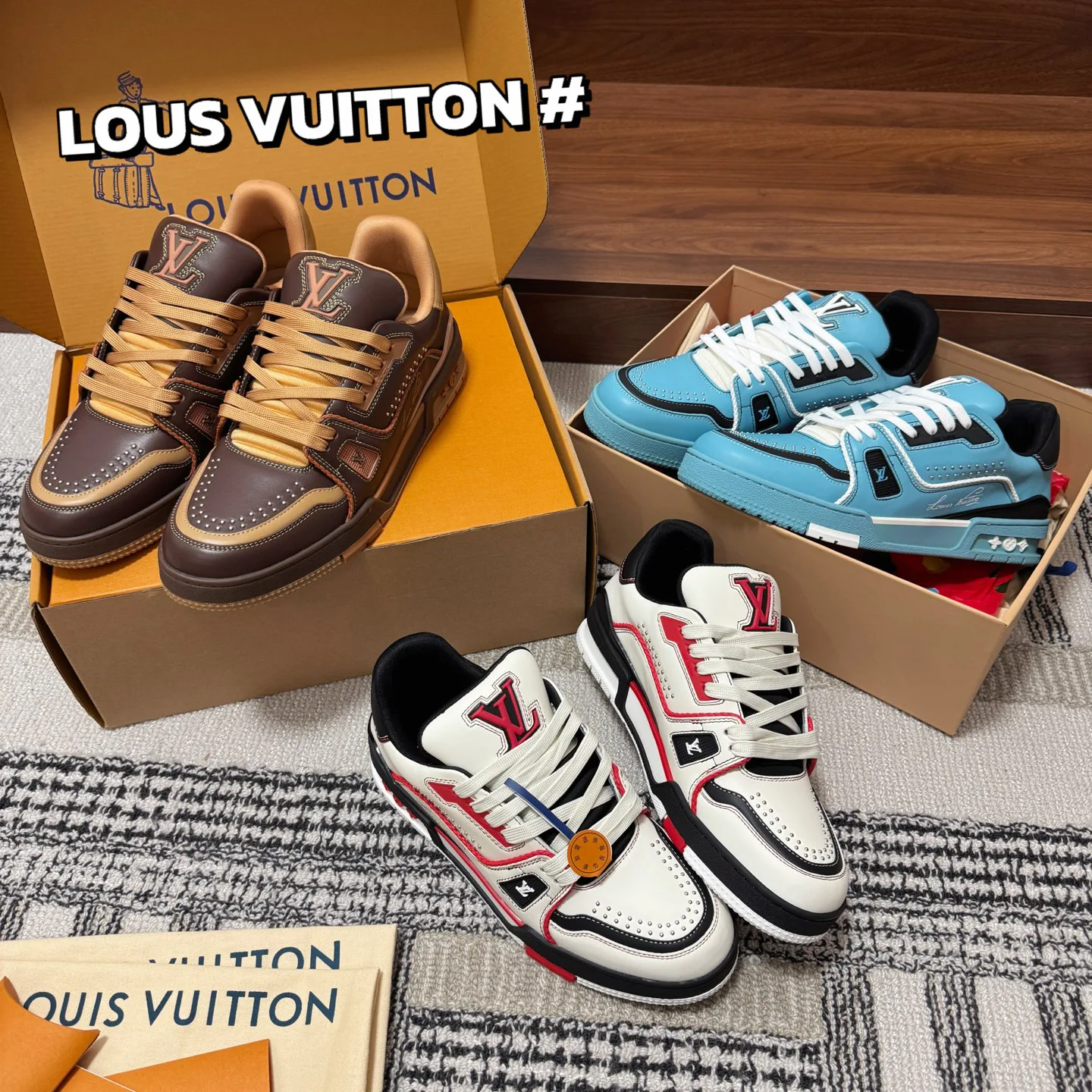 Кроссовки Женские Louis Vuitton 1824805