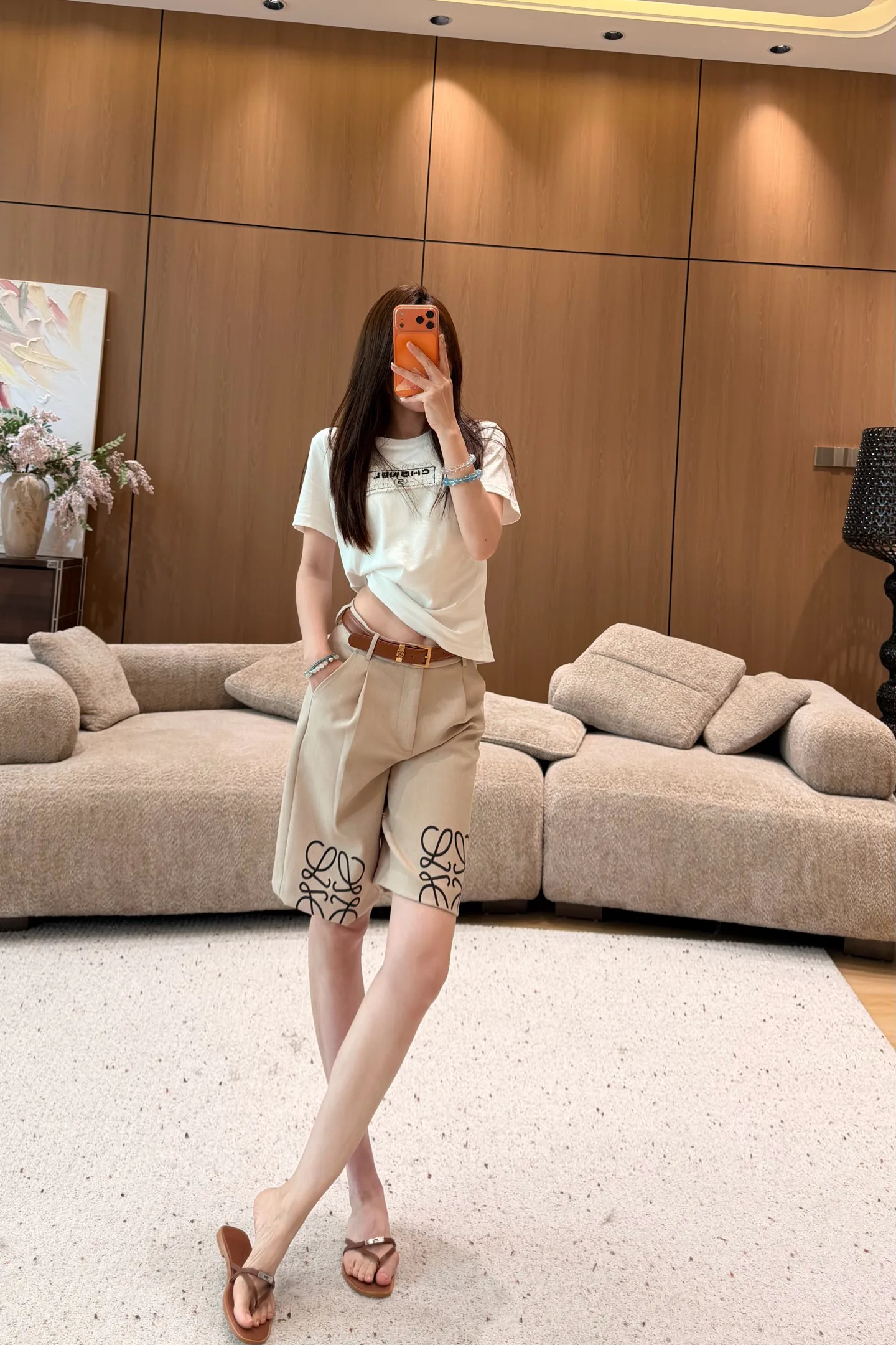 Шорты Женские Loewe 13563085