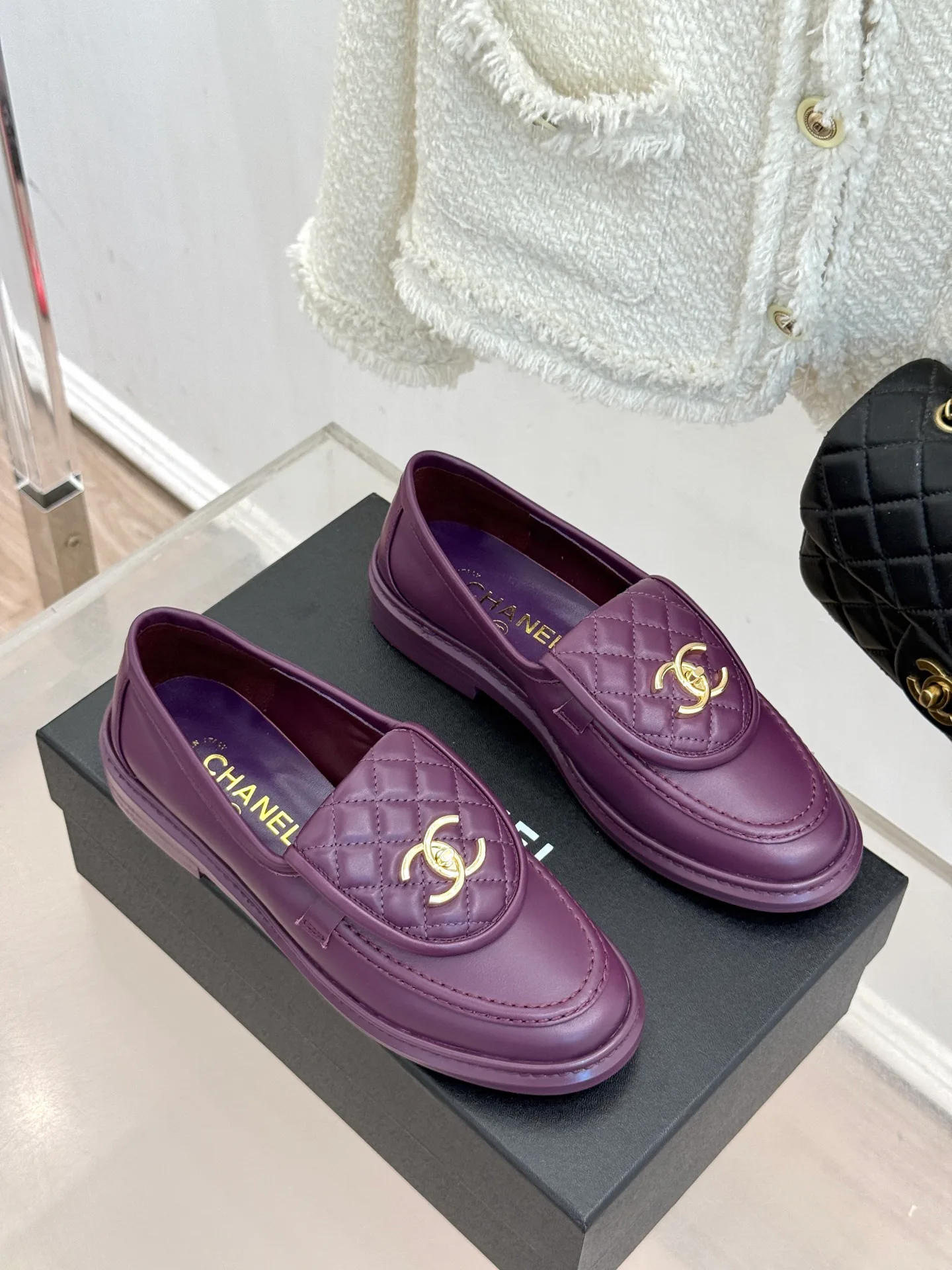 Лоферы И Мокасины Женские Chanel 17336070