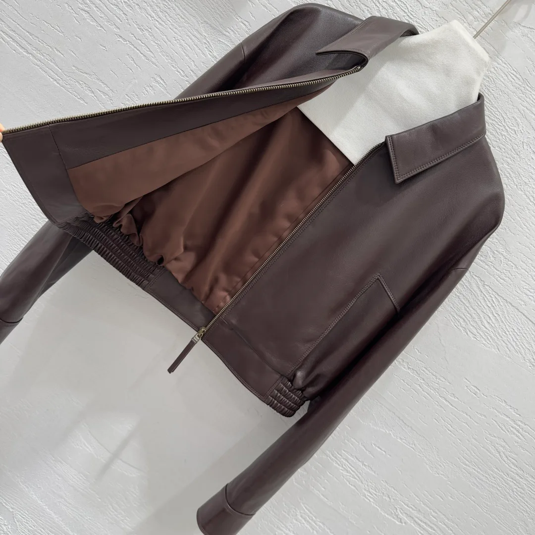 Кожаные Куртки И Дублёнки Женские Saint Laurent 10624717