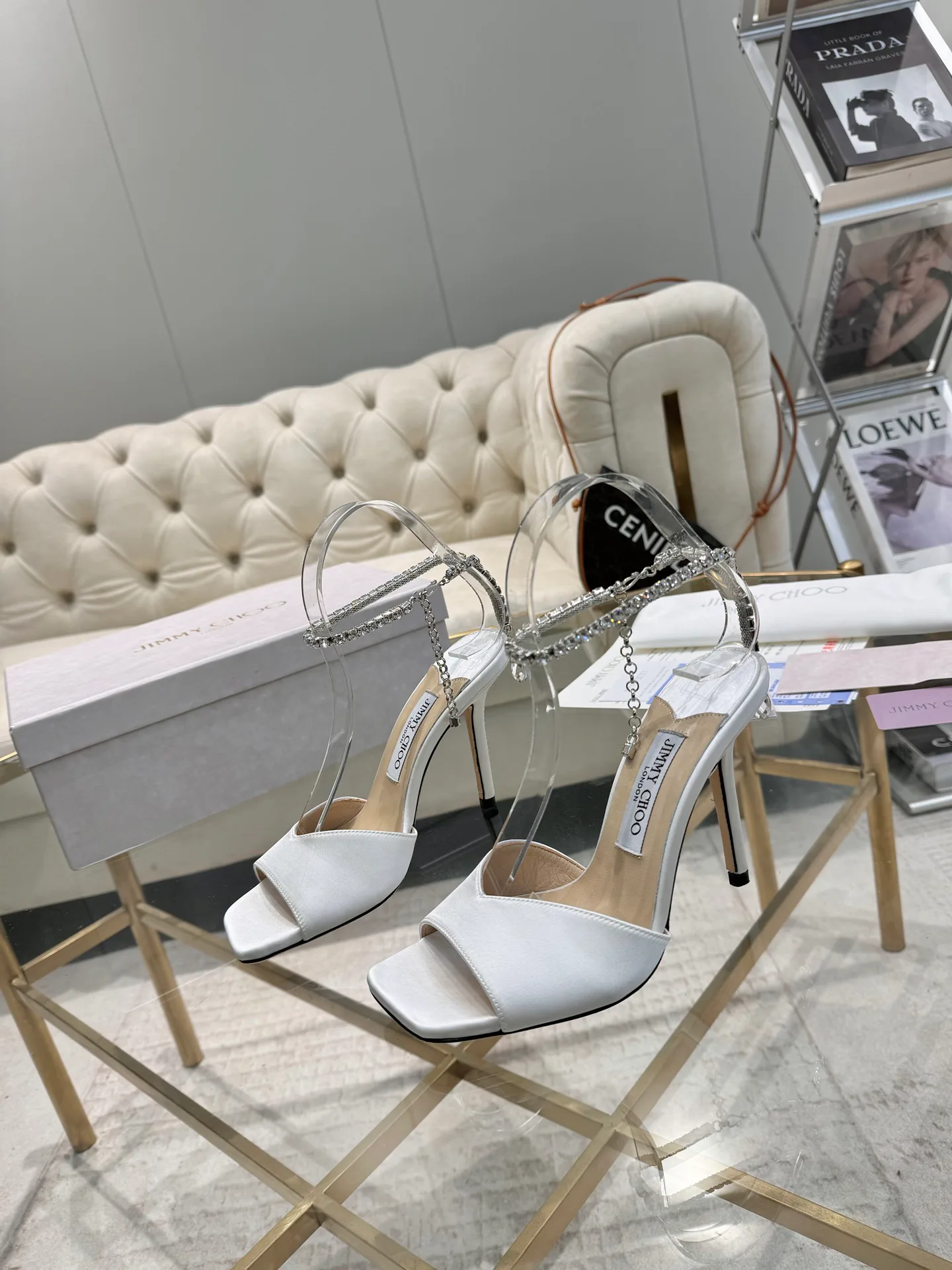 Босоножки Женские Jimmy Choo 490752