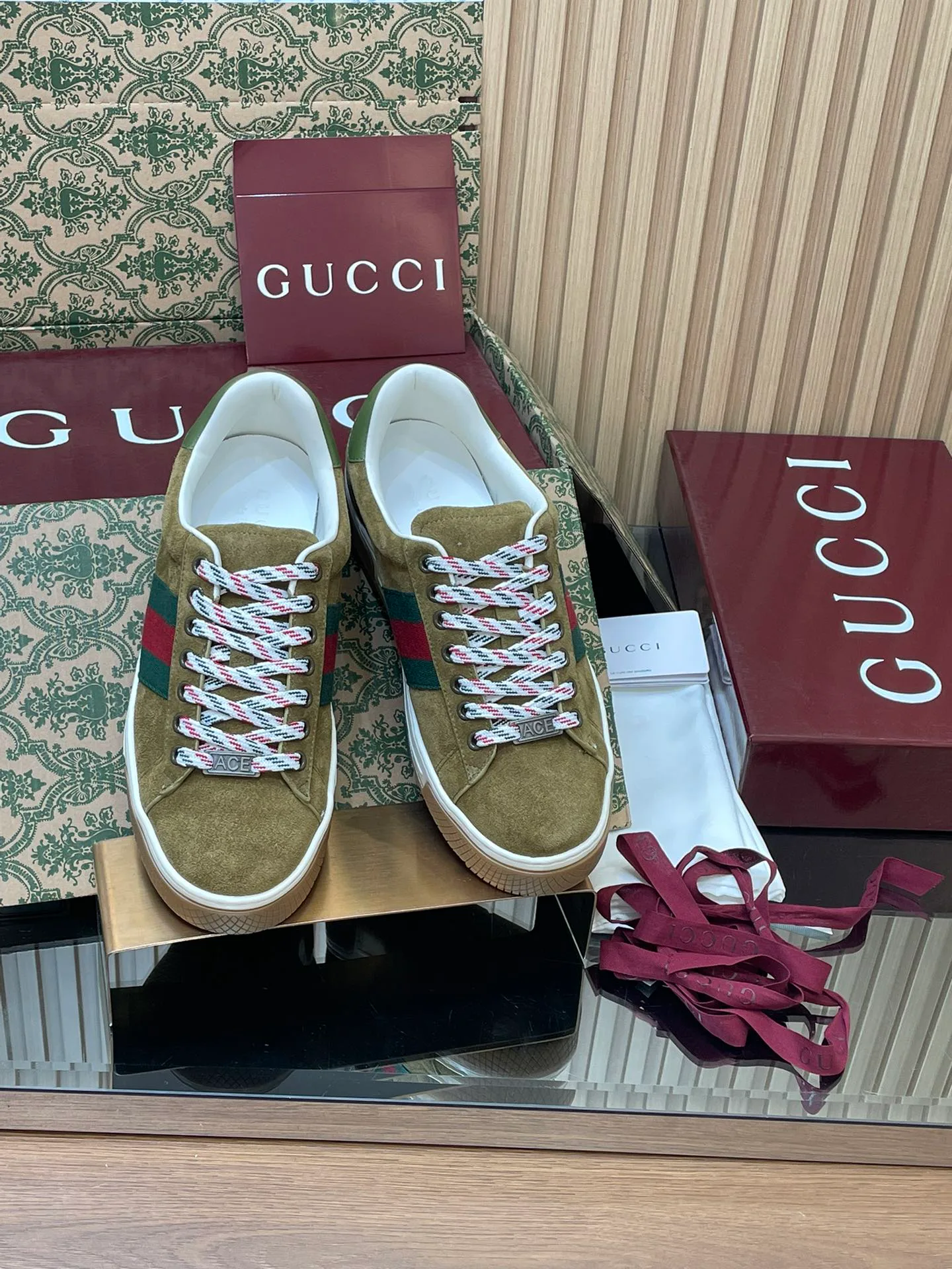Кроссовки Мужские Gucci 3443598