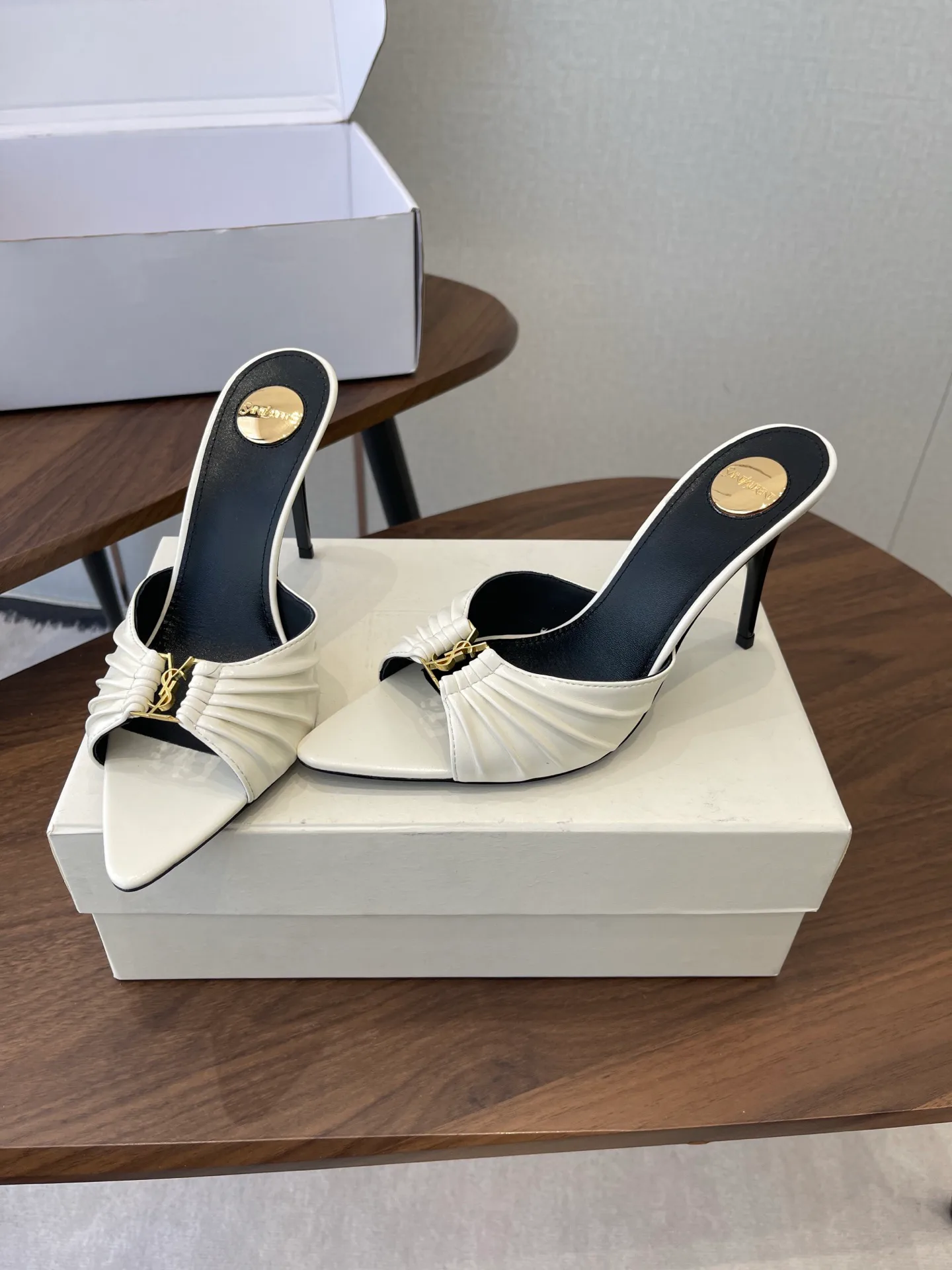 Мюли И Сабо Женские Saint Laurent 11527996