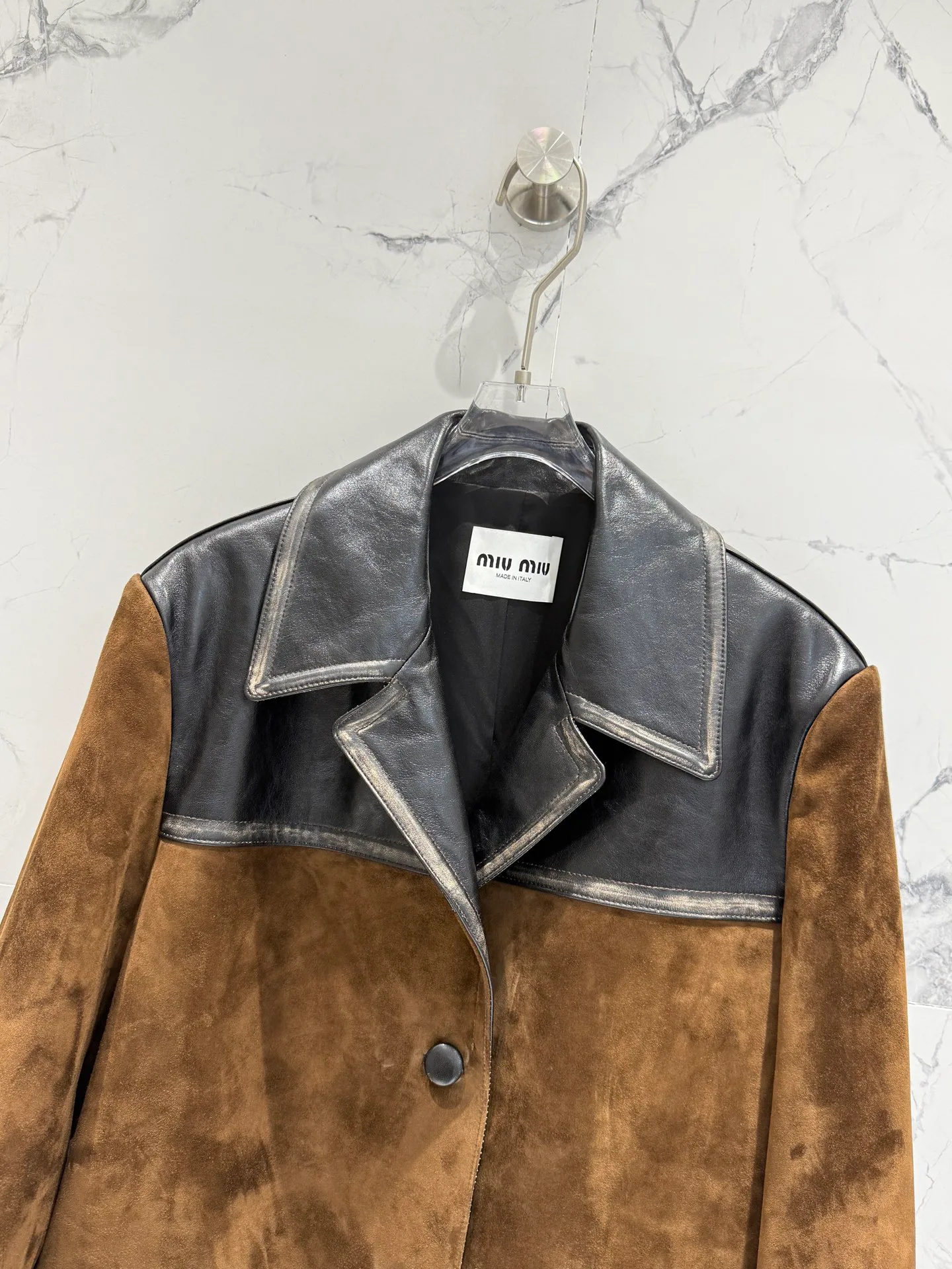 Кожаные Куртки И Дублёнки Женские Miu Miu 12956981