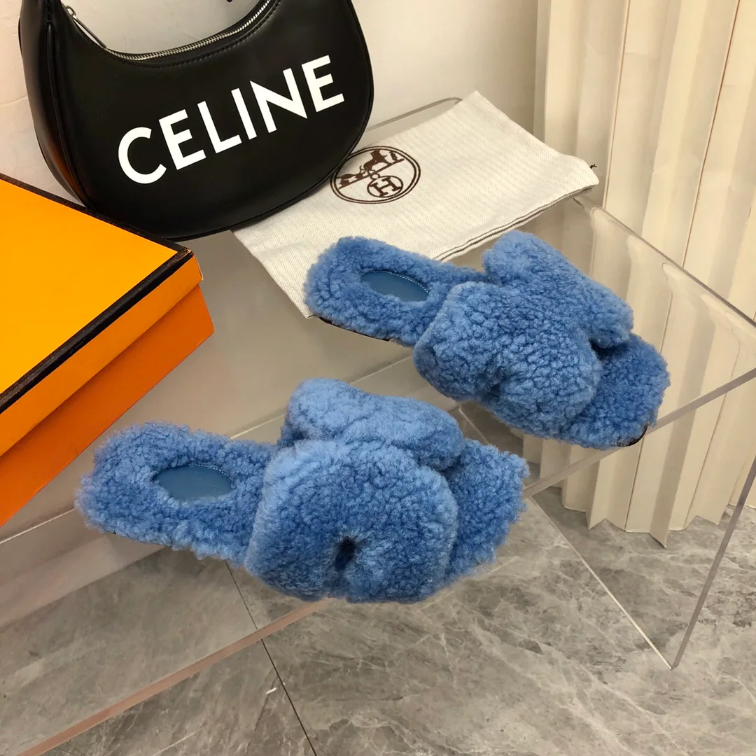 Тапочки Женские Hermes 65391