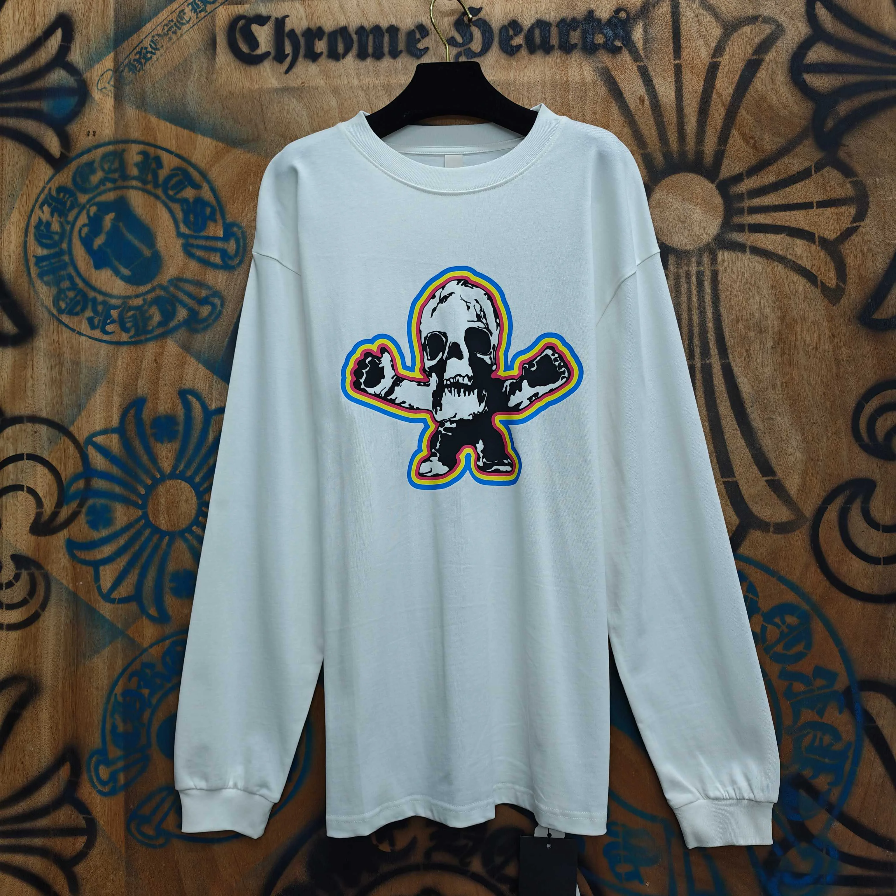 Лонгсливы Мужские Chrome Hearts 11808772