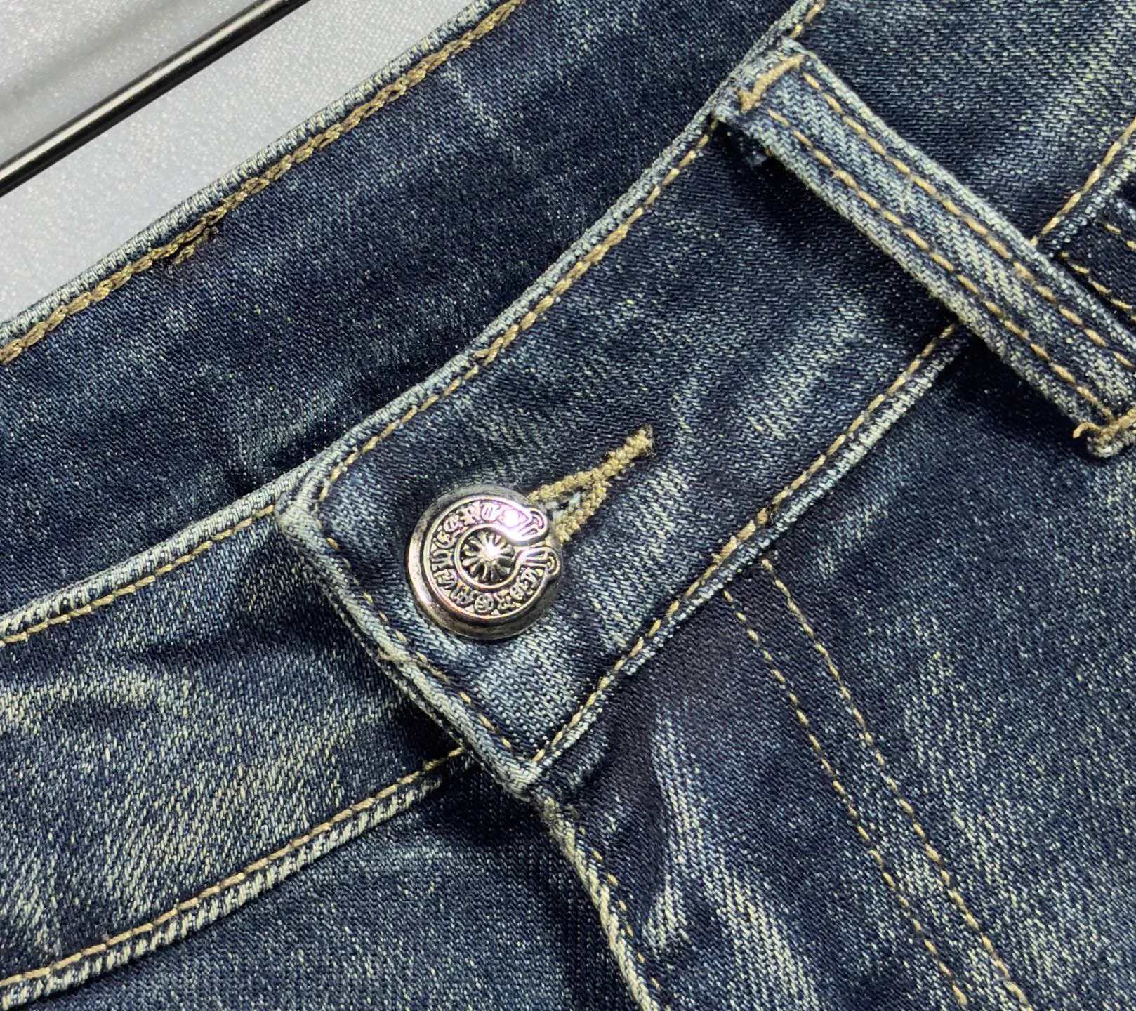 Джинсы Мужские Chrome Hearts 18098362