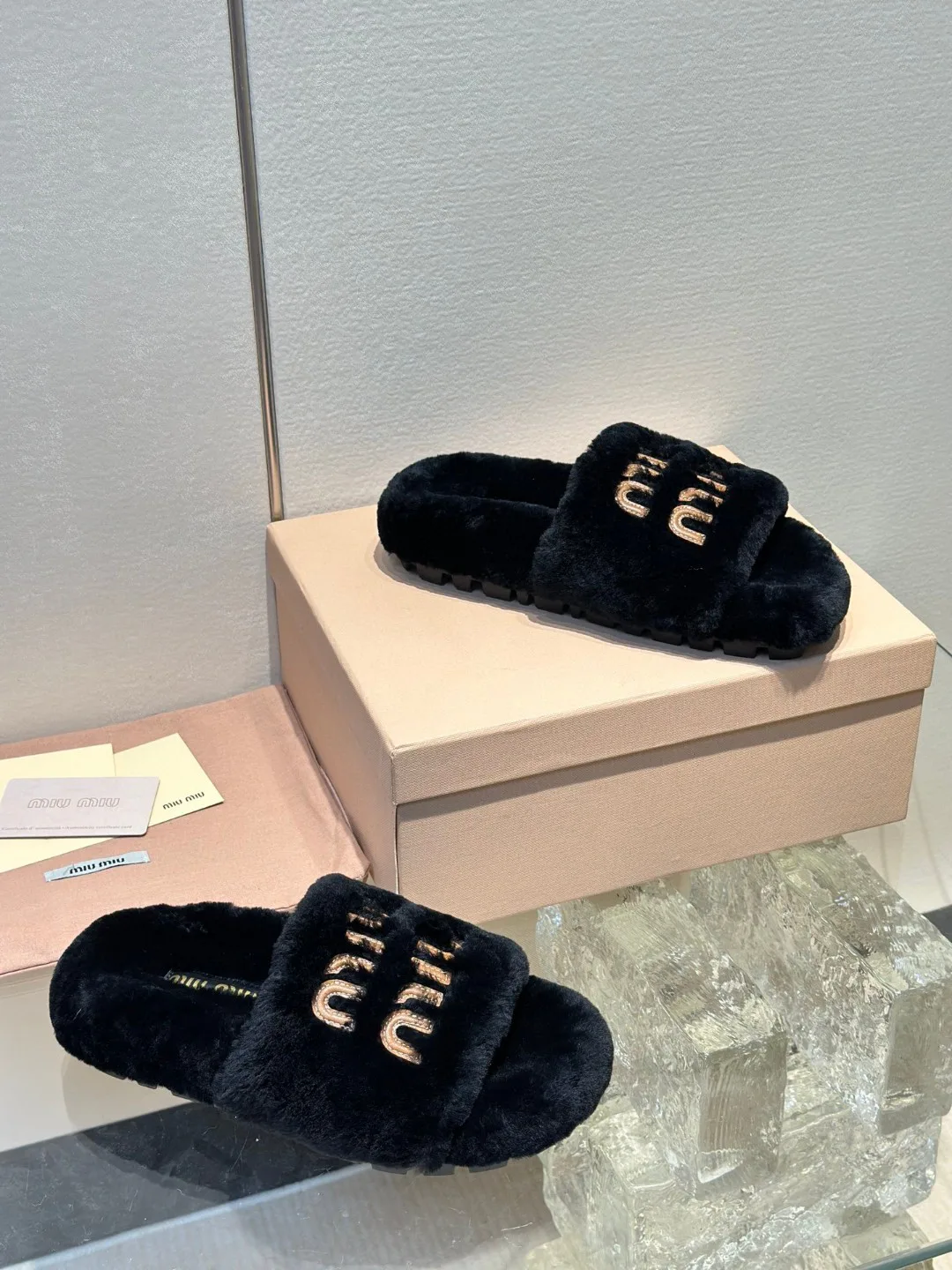 Тапочки Женские Miu Miu 19413781