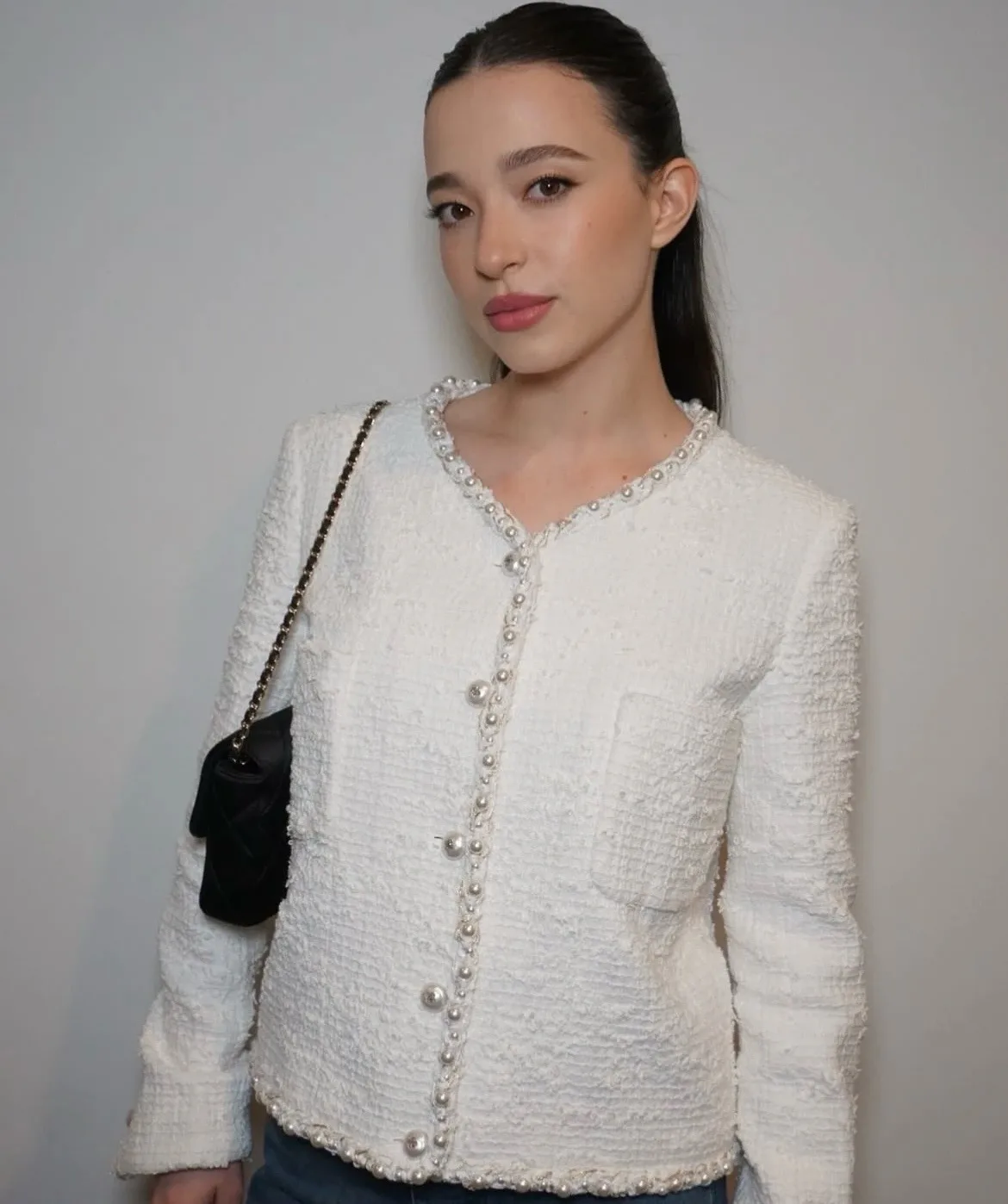 Куртки И Пуховики Женские Chanel 66193