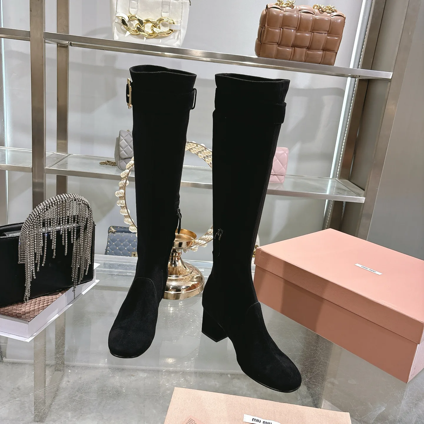 Сапоги Женские Miu Miu 347833