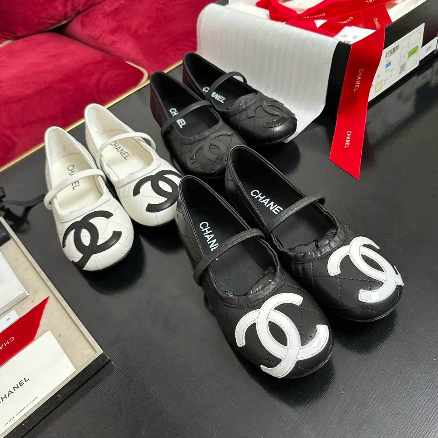 Балетки Женские Chanel 18725820