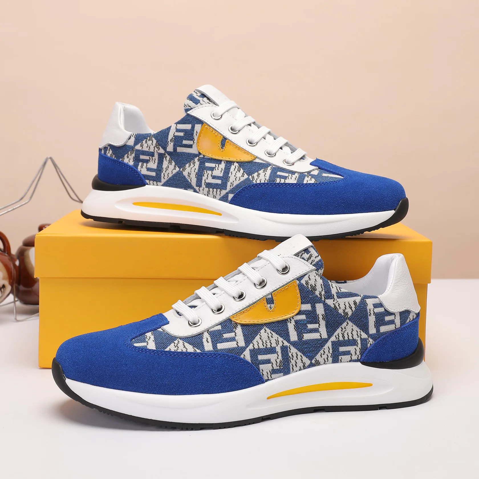 Кроссовки Мужские Fendi 1062424