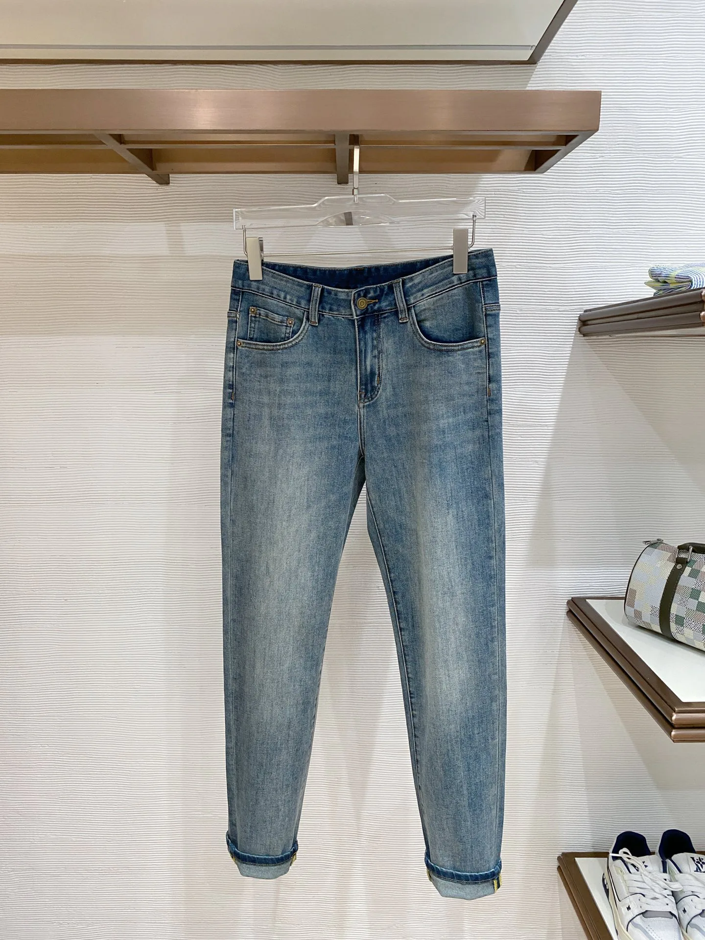 Джинсы Мужские Saint Laurent 9856560