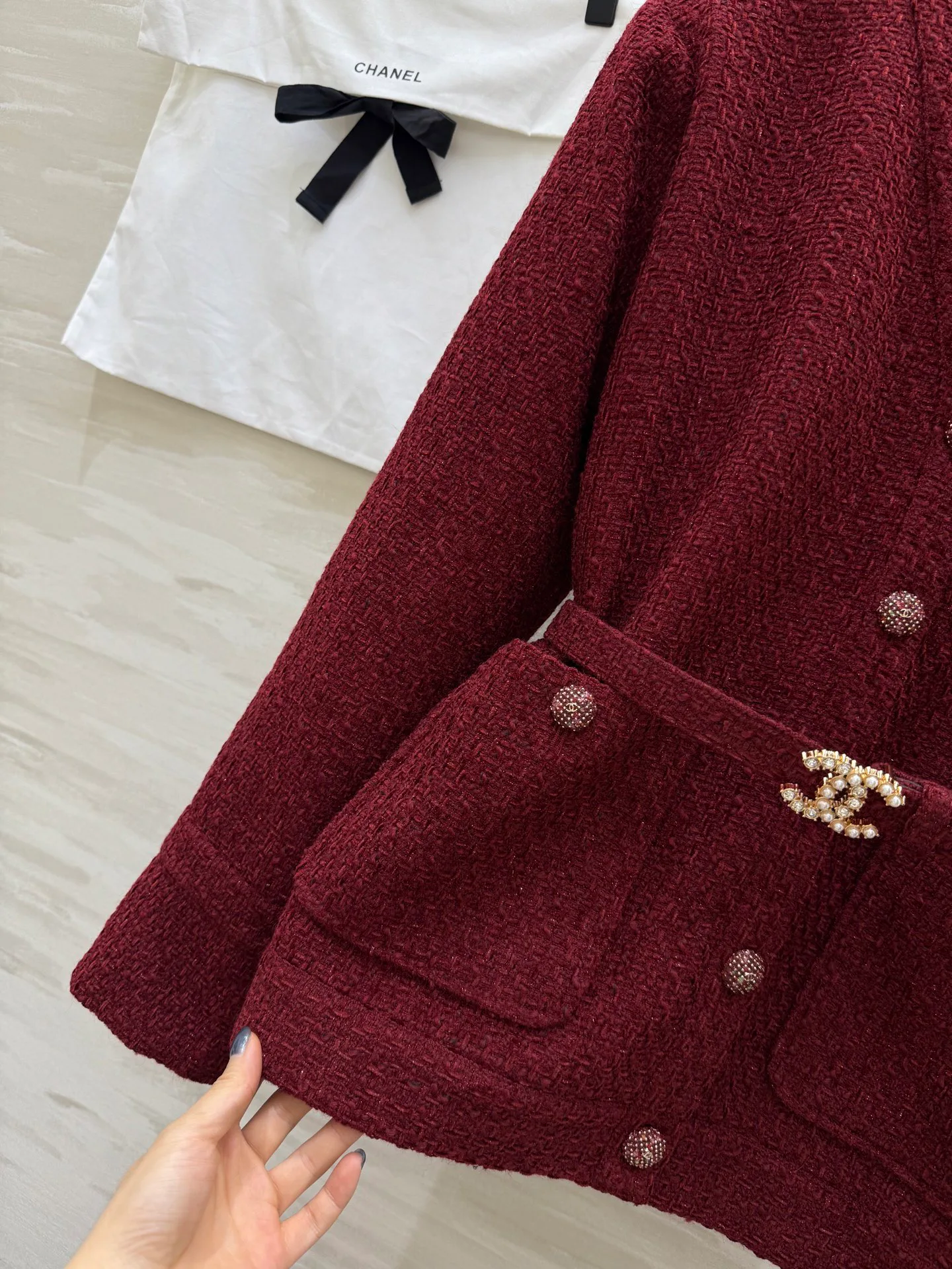 Куртки И Пуховики Женские Chanel 600302