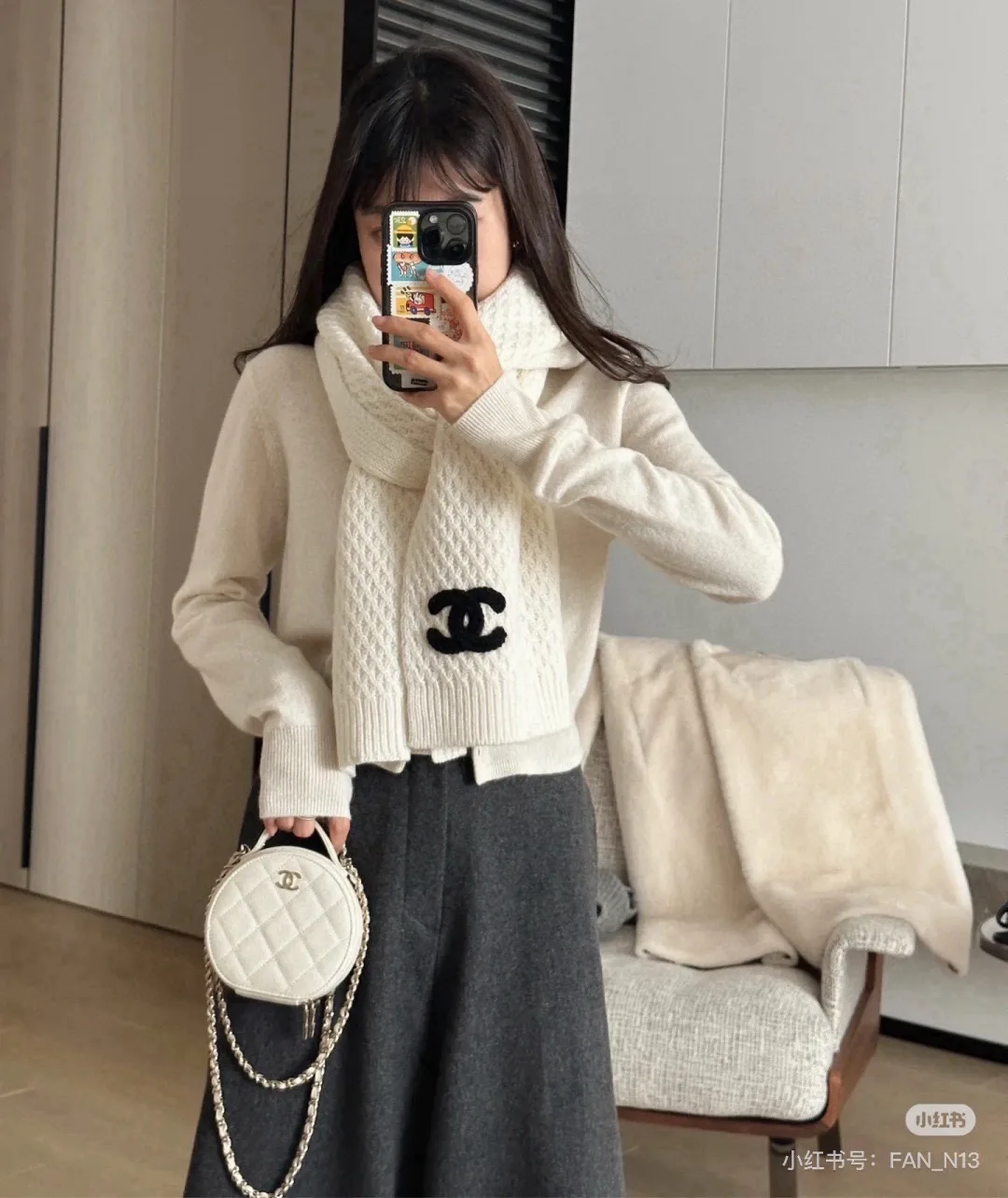 Шарфы Chanel 663276