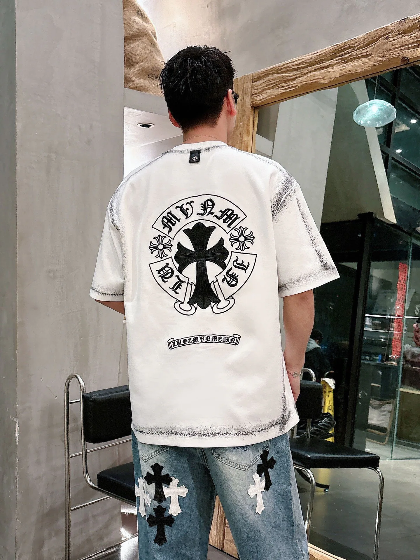 Футболки Мужские Chrome Hearts 11695030