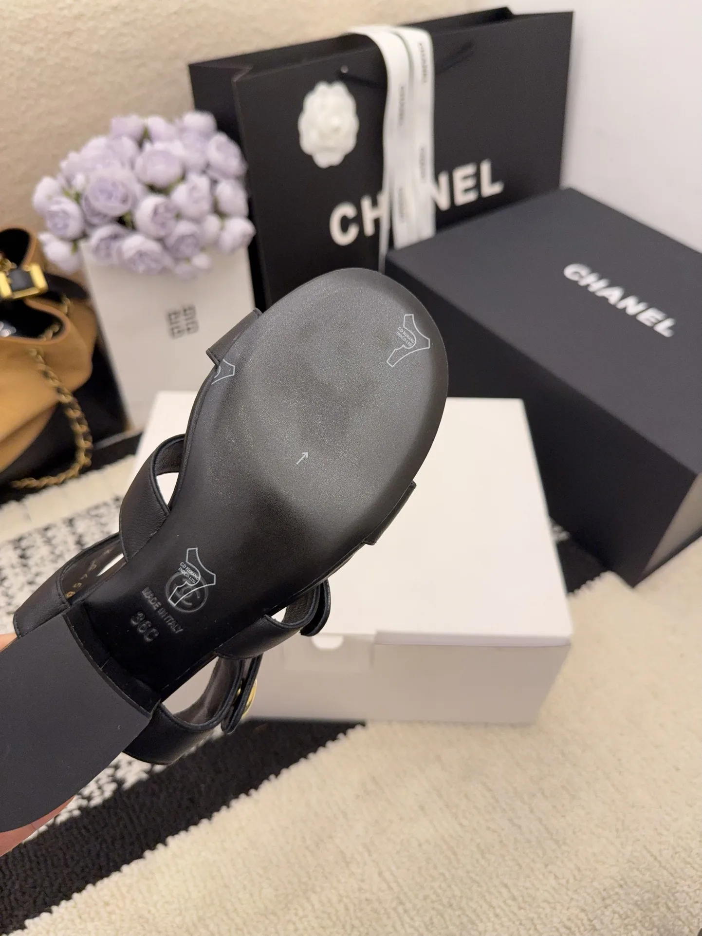 Босоножки Женские Chanel 403273