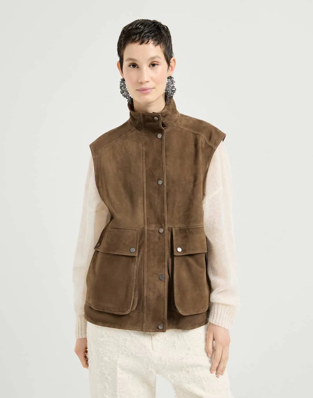 Куртки И Пуховики Женские Brunello Cucinelli 4536816