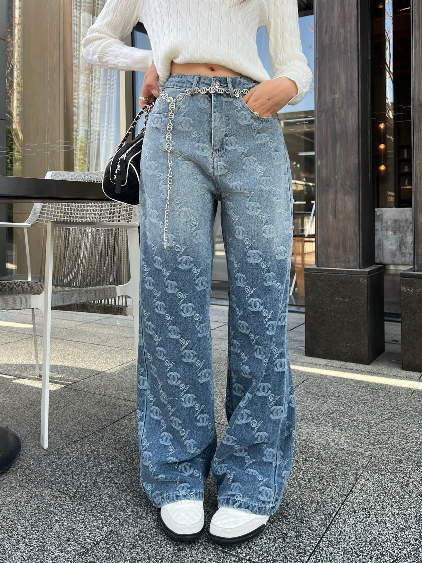 Джинсы Женские Chanel 1456259