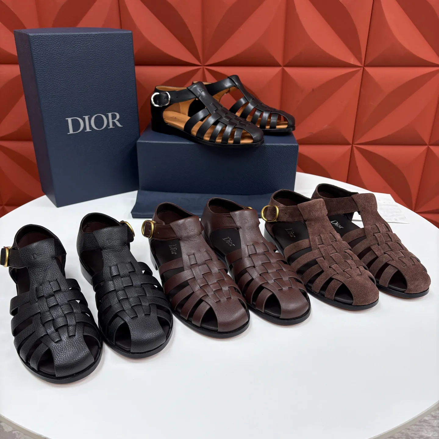 Сандалии Мужские Christian Dior 17579066