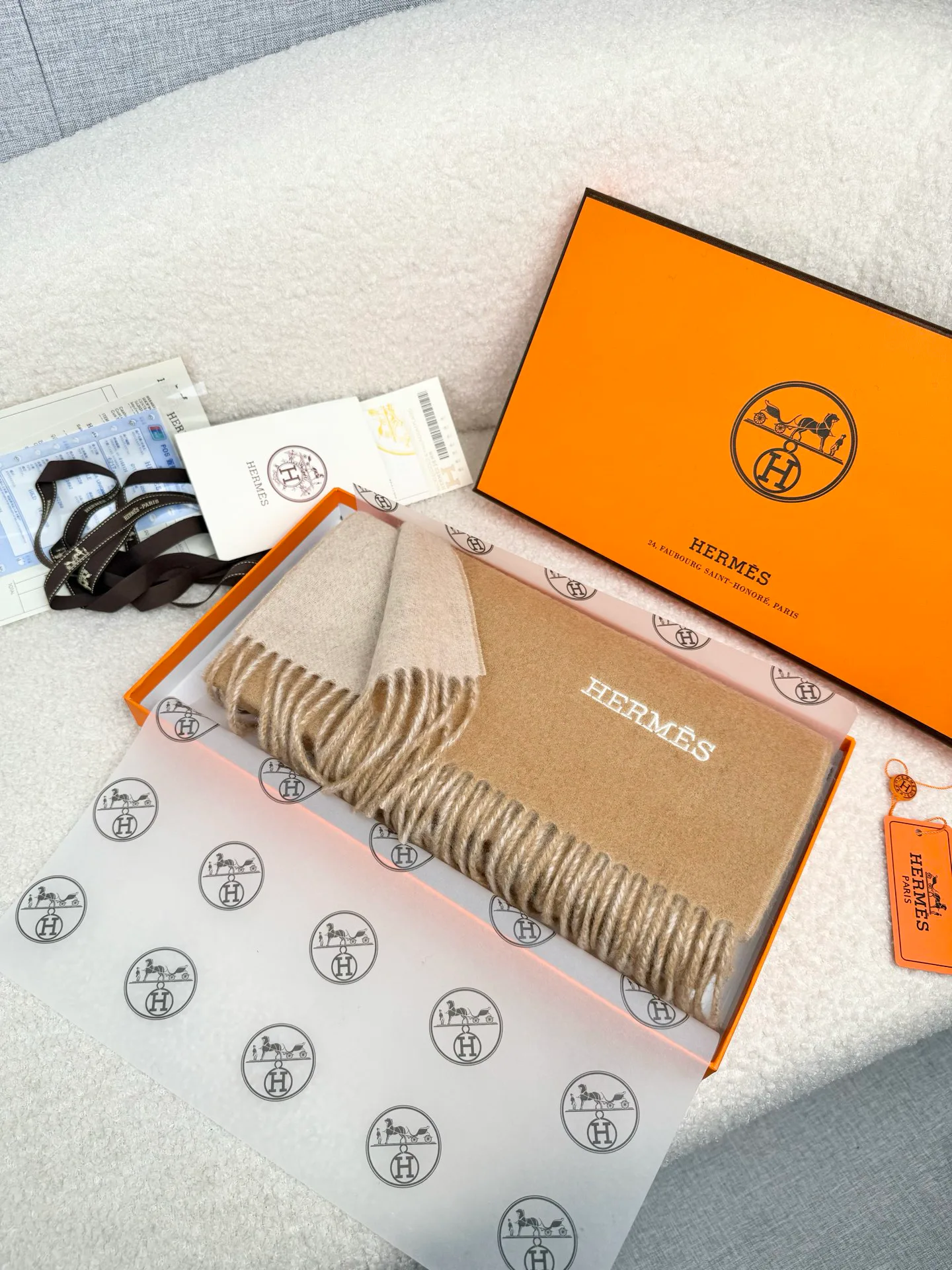 Шарфы Hermes 18675489