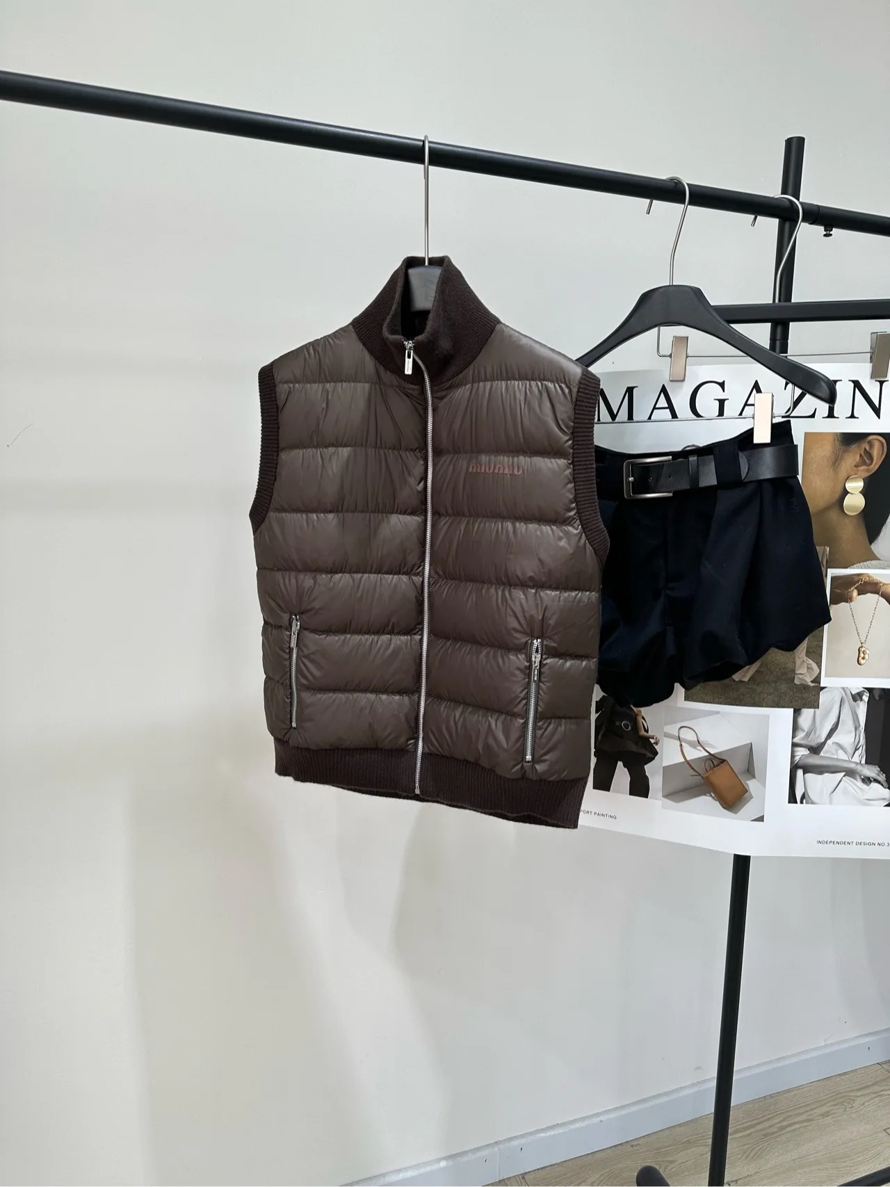 Жилеты Мужские Miu Miu 512438