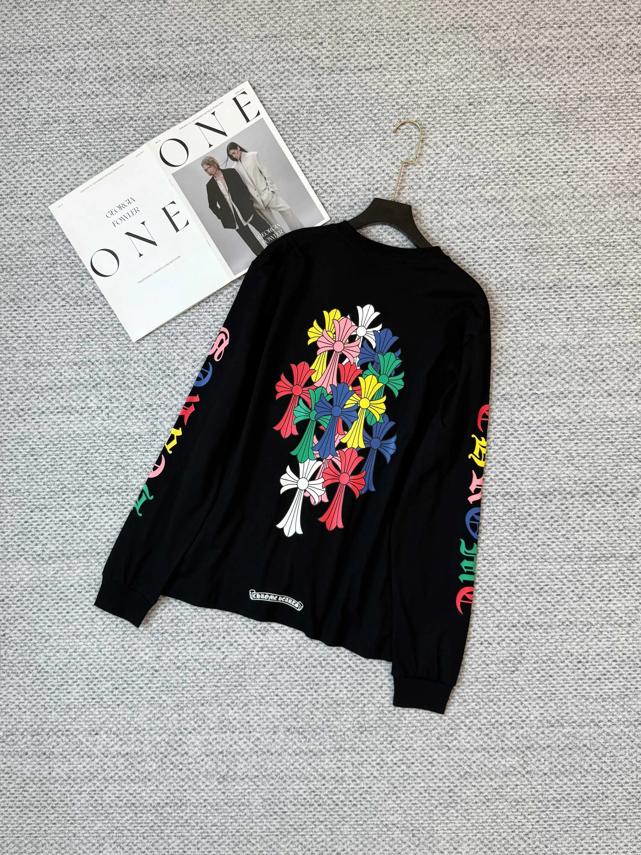 Лонгсливы Женские Chrome Hearts 335538