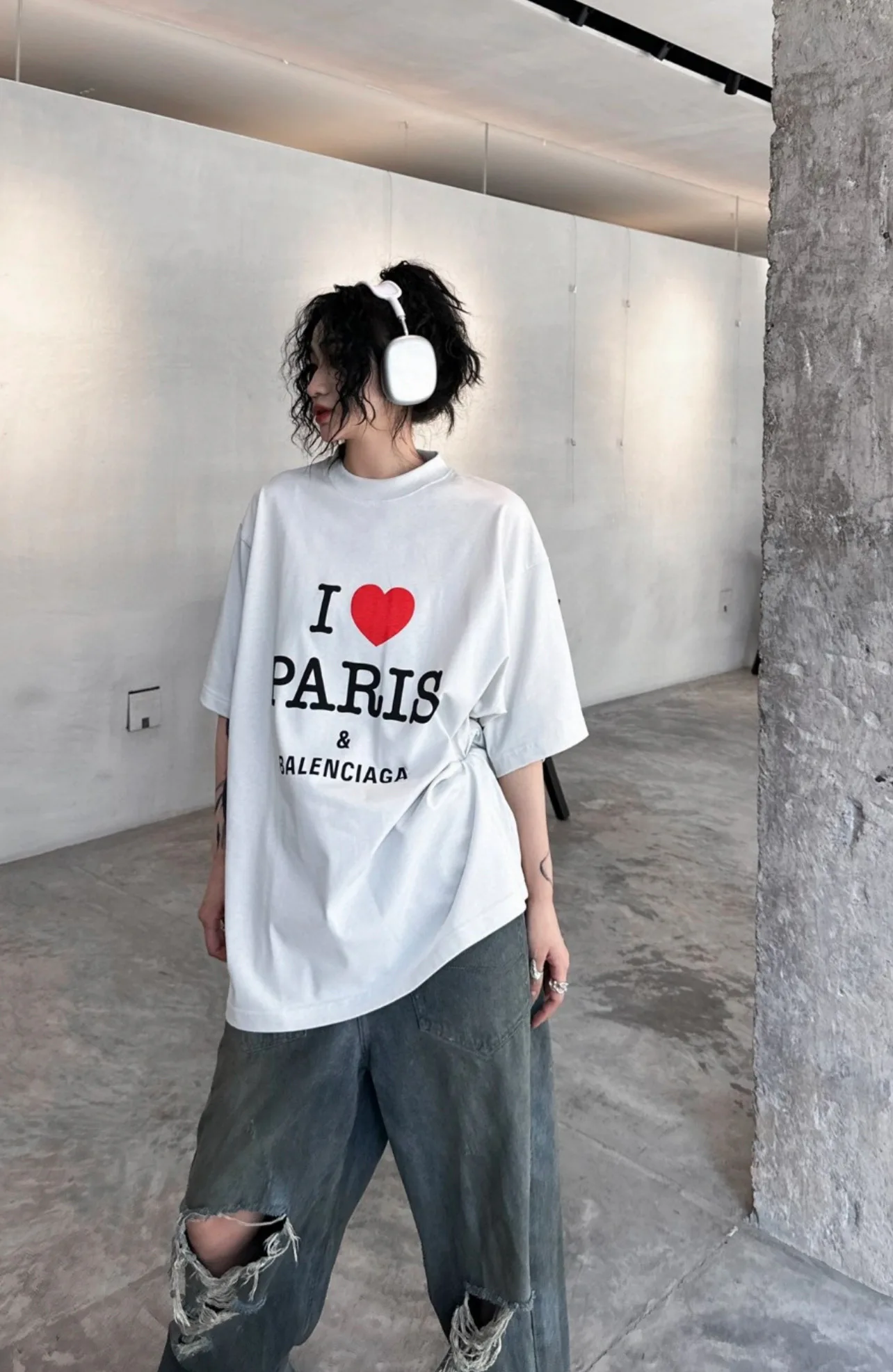 Футболки Женские Balenciaga 30618