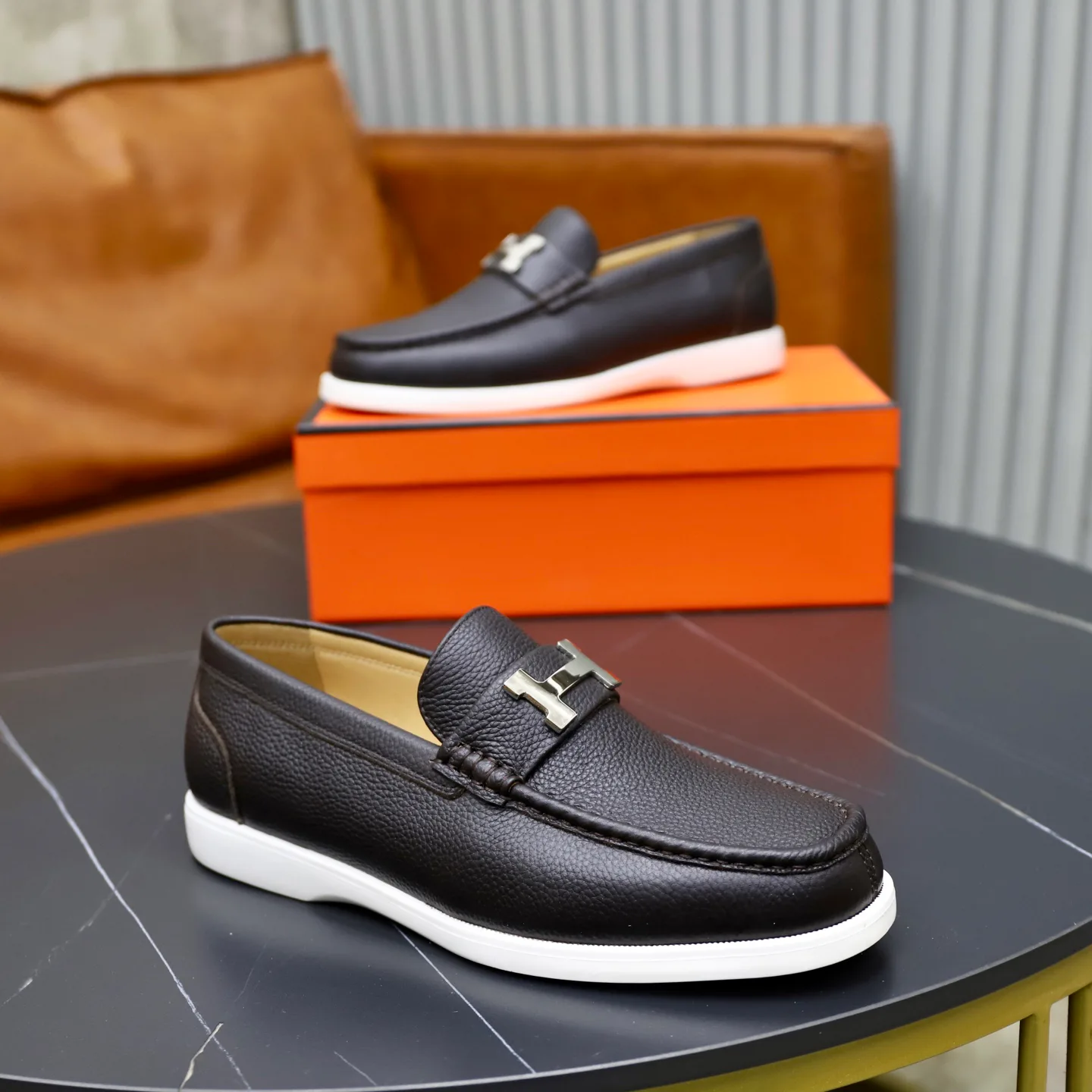 Лоферы И Туфли Мужские Hermes 18103077